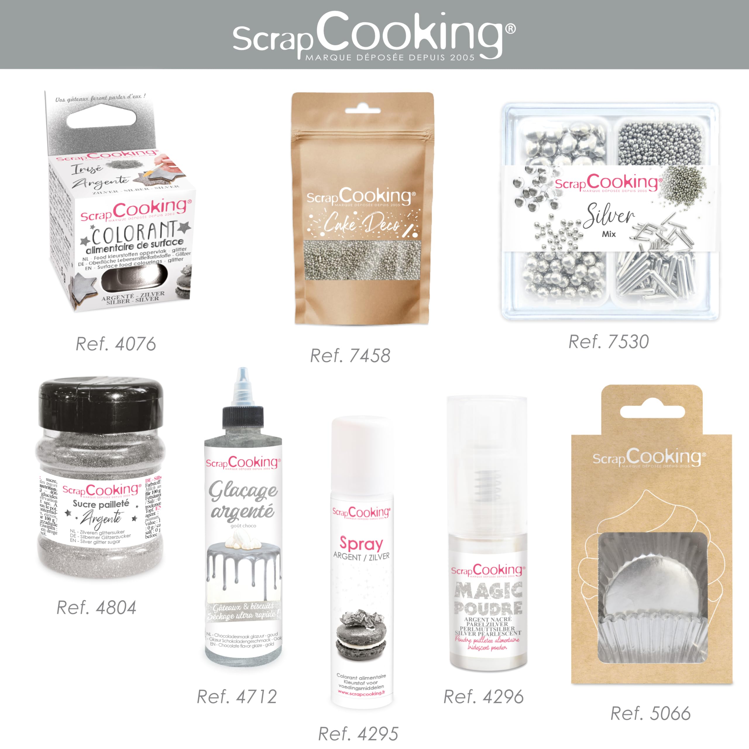 scrapcooking-d-corations-mini-billes-argent-7458-80-g image 7