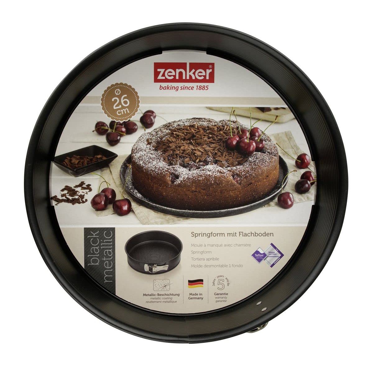 zenker-black-metallic-moule-manqu-rond-26-cm-antiadh-sif image 5
