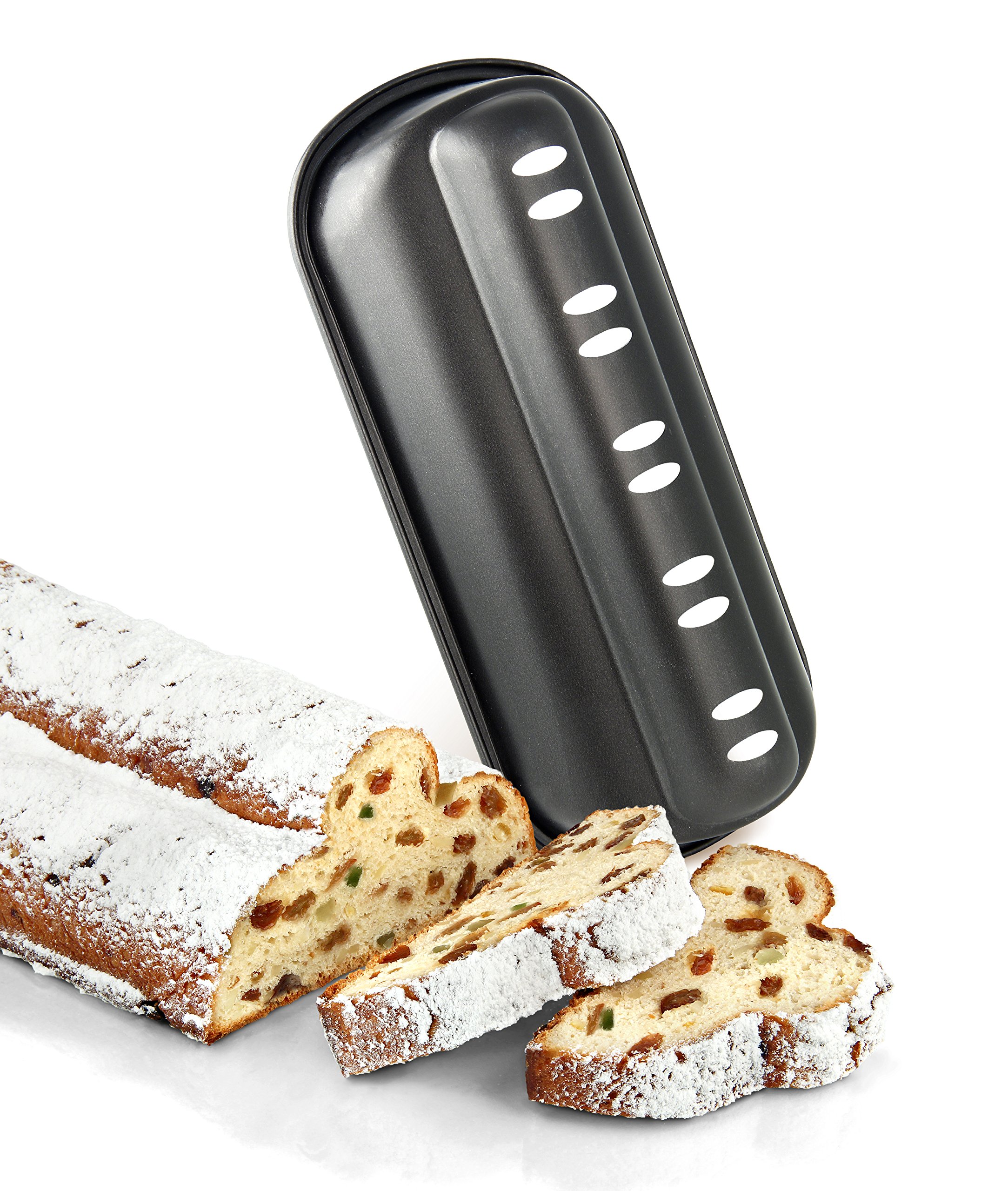 zenker-black-metallic-9110-moule-stollen-noir image 2