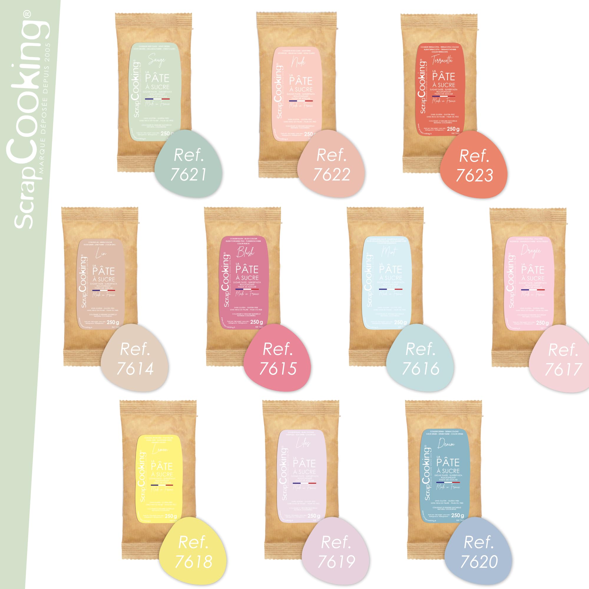 scrapcooking-p-te-sucre-rose-nude-250-g-7622 image 8