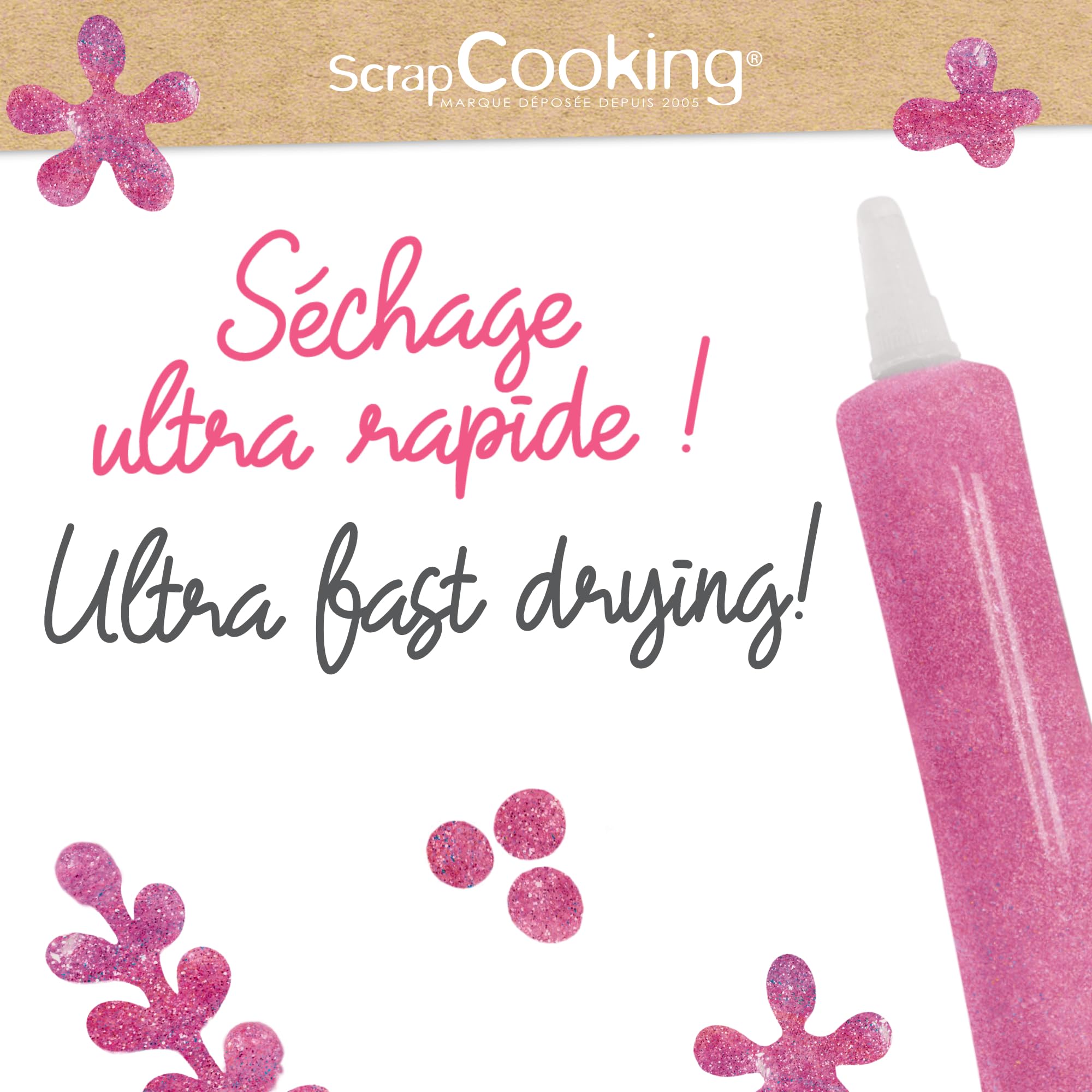 scrapcooking-d-corations-7074-stylo-icing-rose-iris-26-g image 5