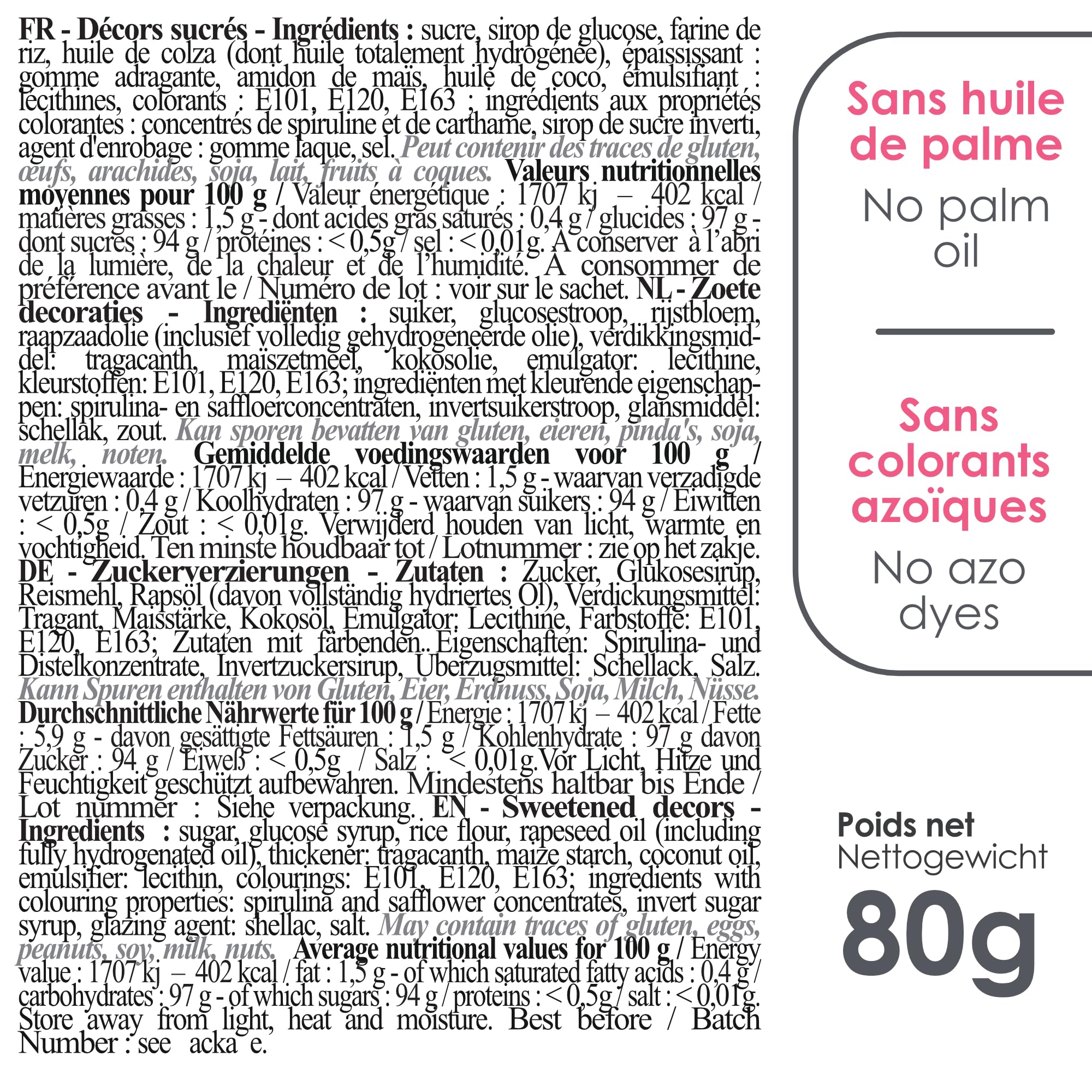 scrapcooking-d-corations-spring-7447-d-cors-sucr-s-pastel-80g image 2