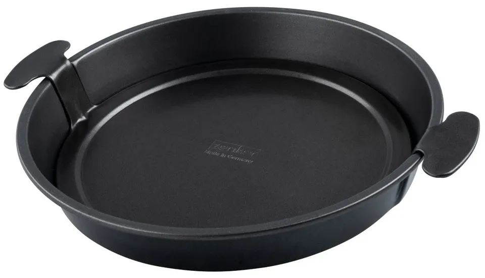 zenker-black-metallic-moule-tarte-fond-amovible-28-cm-noir image 1