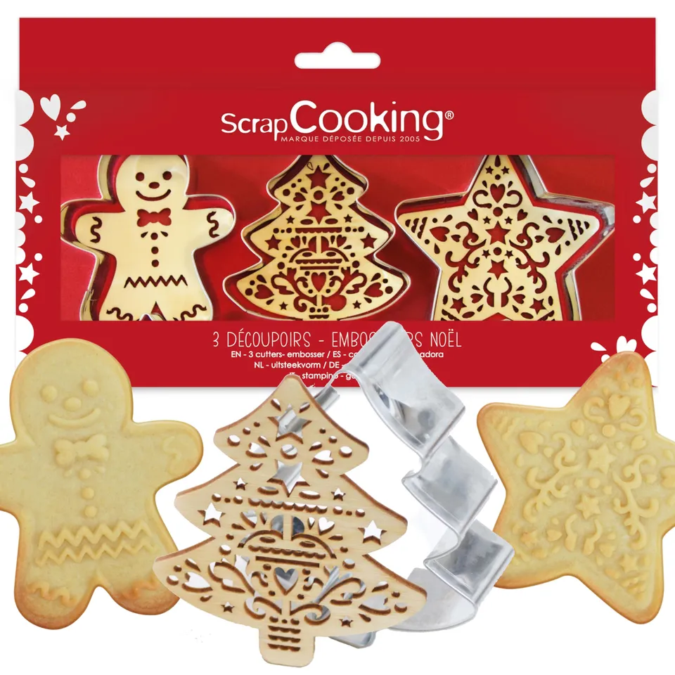 scrapcooking-2093-kit-biscuits-no-l-6-pi-ces-sapin image 1