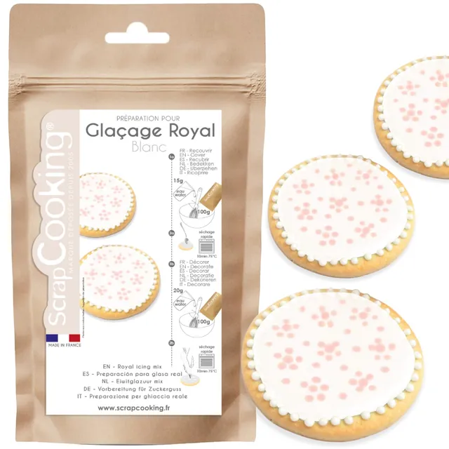 scrapcooking-gla-age-royal-blanc-190-g-biscuits image 1
