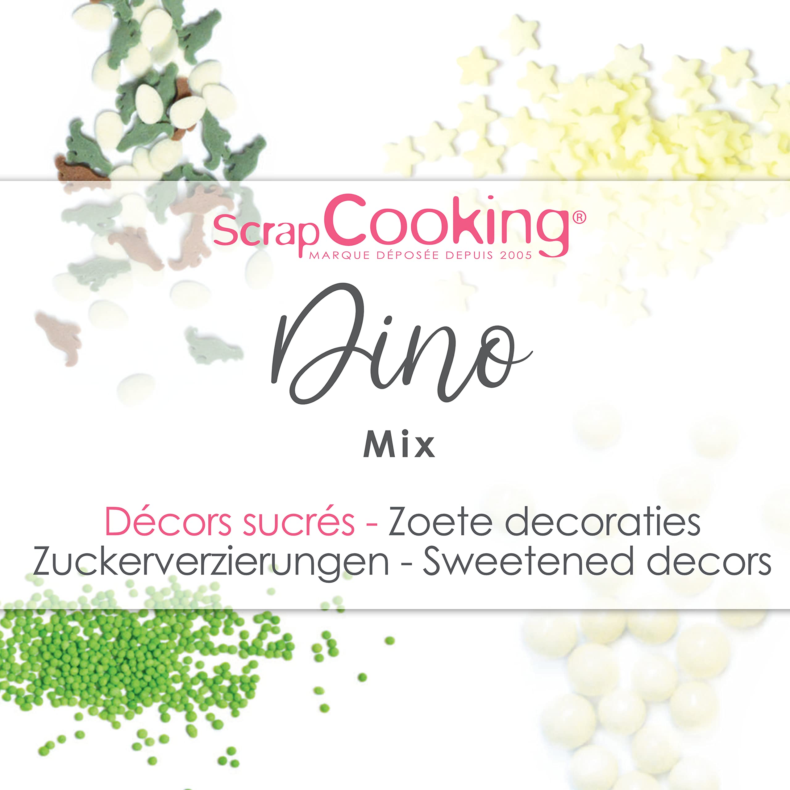 scrapcooking-d-corations-7527-d-cors-sucr-s-dino-mix-61g image 2