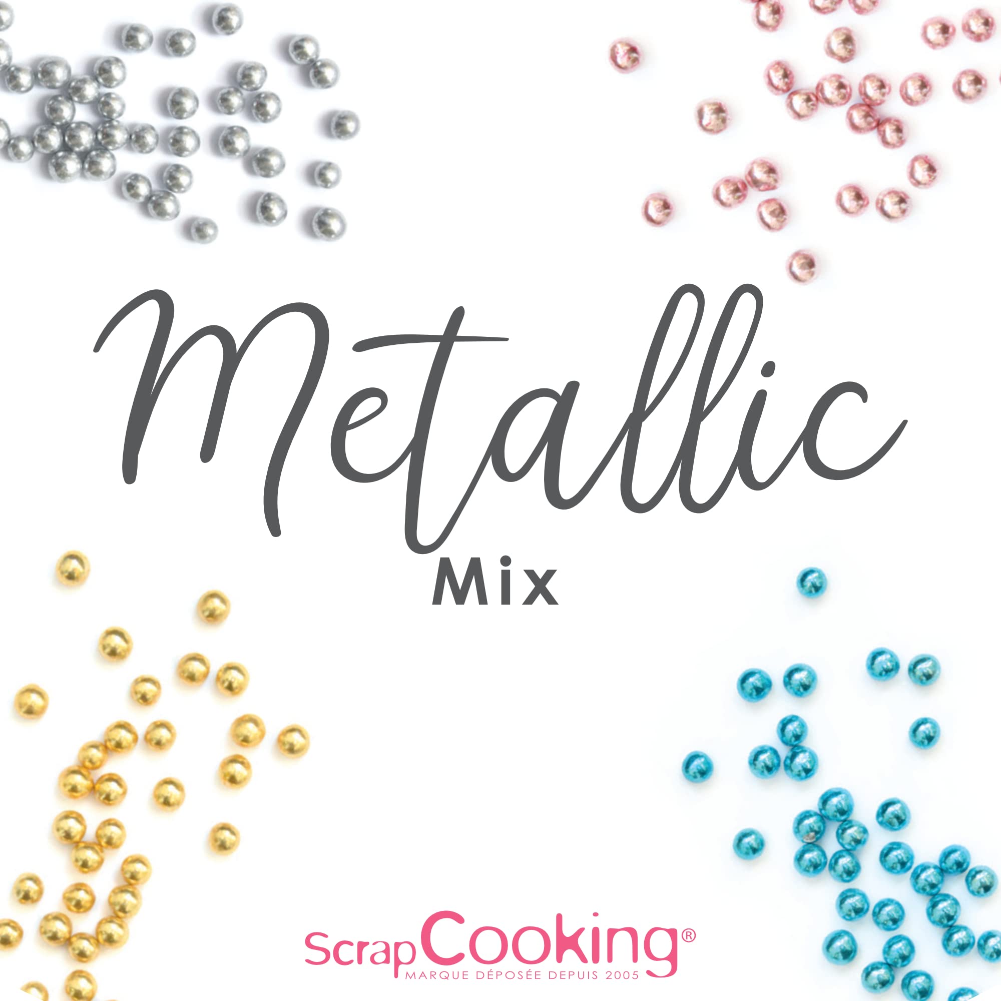 scrapcooking-d-corations-7518-metallic-mix-d-cors-sucr-s-64-g image 8