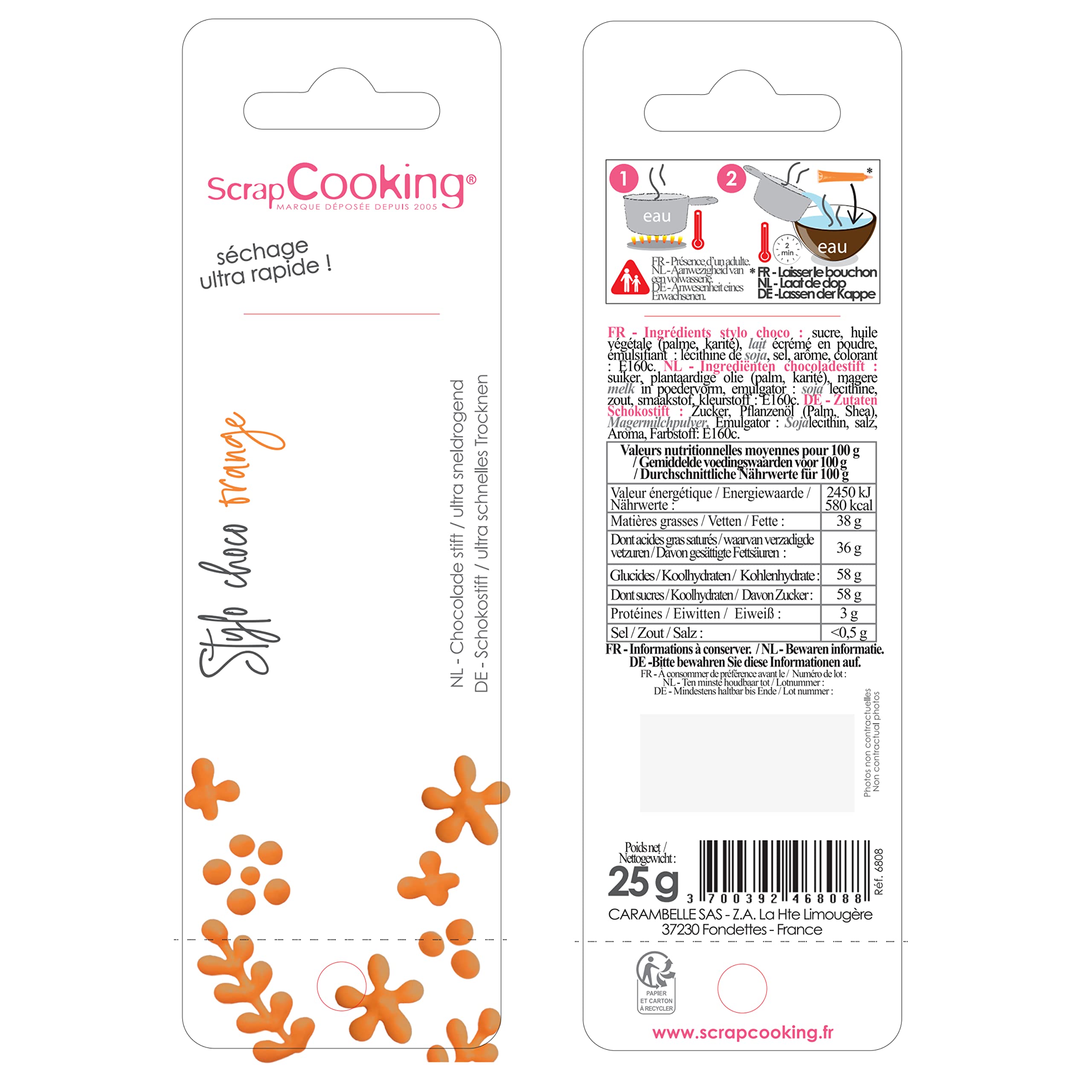 scrapcooking-6808-stylo-choco-orange-d-cor-comestible-25-g image 8