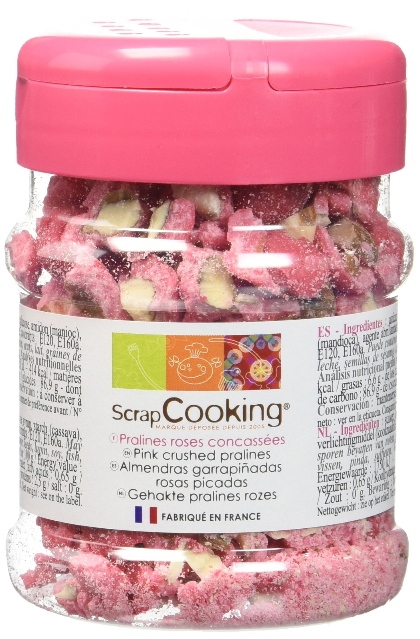 scrapcooking-d-corations-pralines-roses-concass-es-pot-amande image 2
