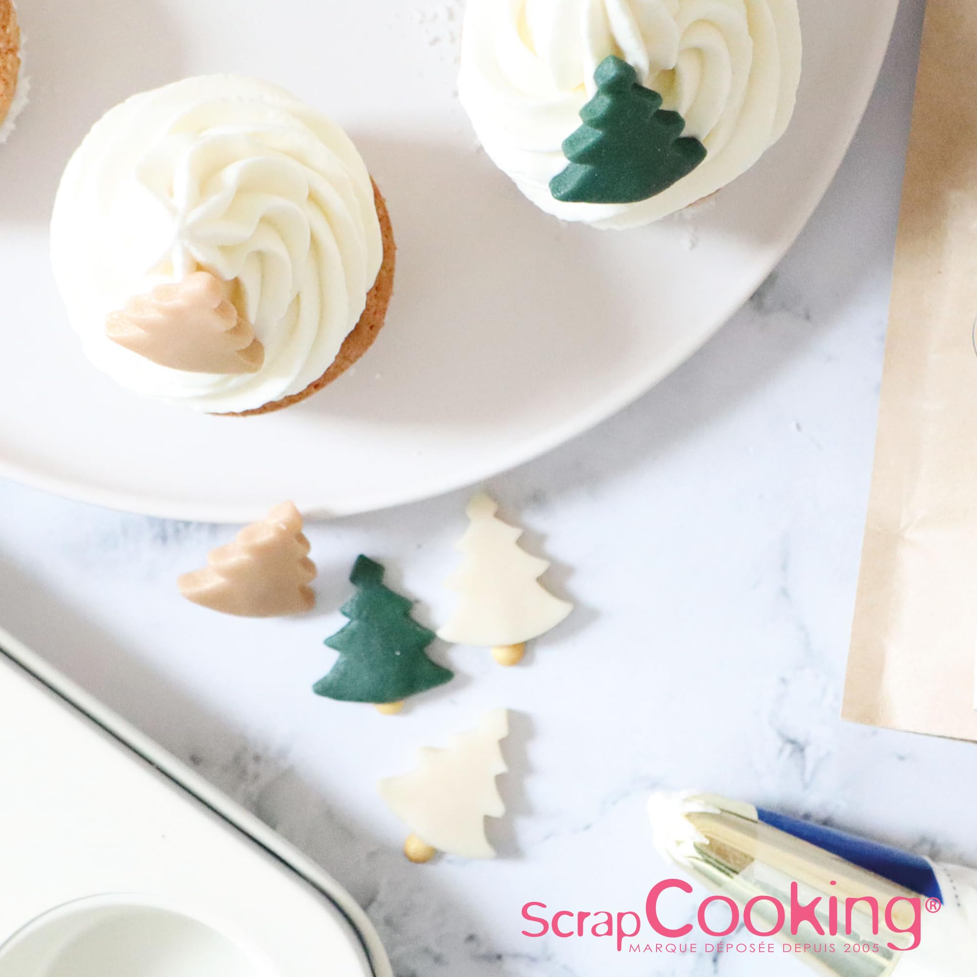 scrapcooking-d-corations-7606-sapins-p-te-amande-bo-te-6 image 6