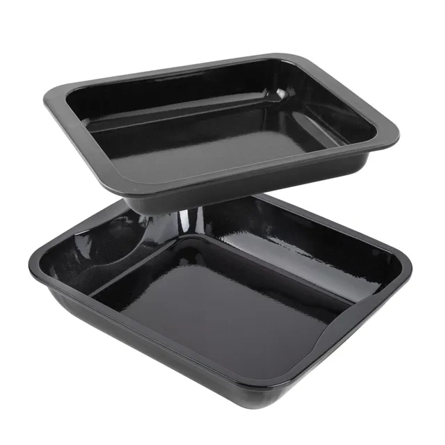 zenker-special-cooking-9933750-lot-2-plats-four-acier-maill image 1