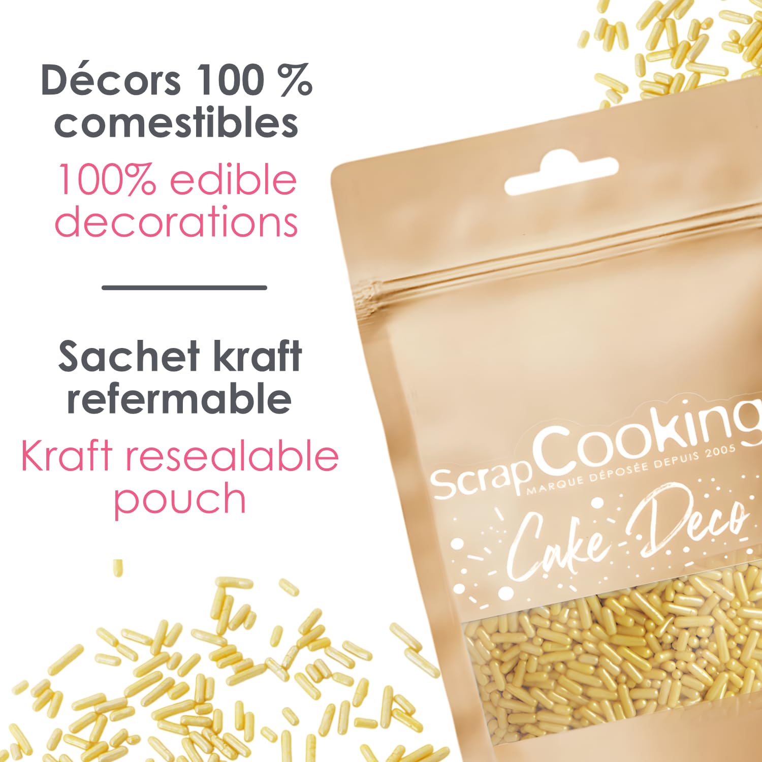 scrapcooking-d-corations-vermicelles-dor-s-d-co-g-teau-60-g image 5