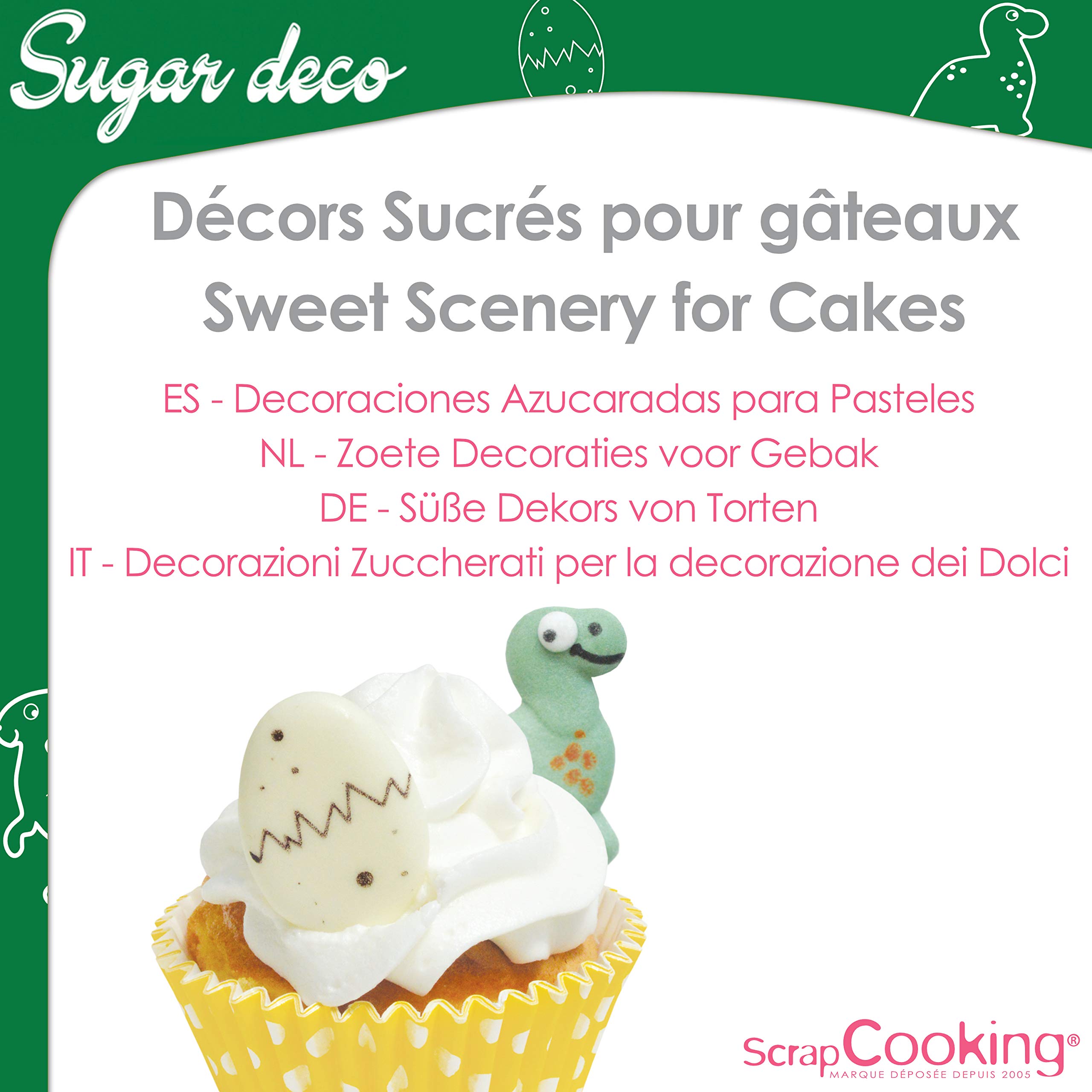 scrapcooking-d-corations-6994-d-cosucres-dinosaures-15-g image 2