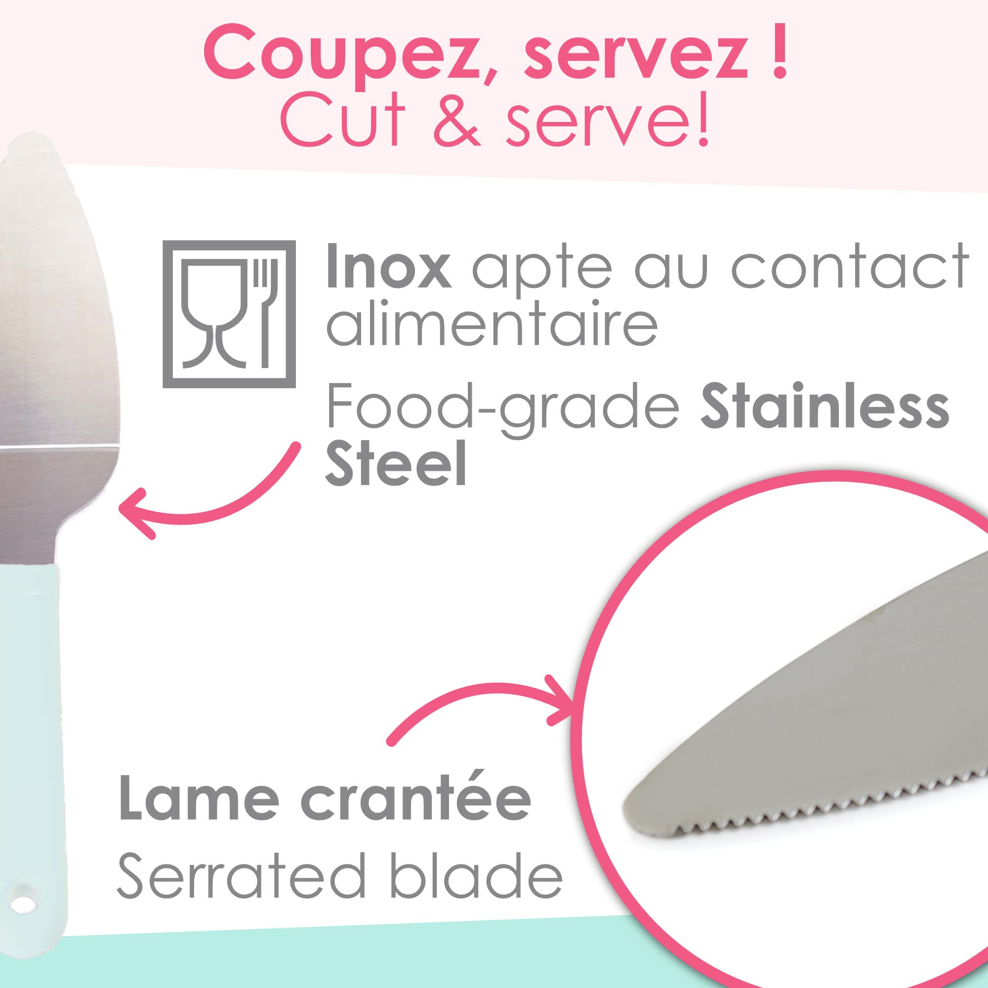 scrapcooking-5184-pelle-tarte-crant-e-inox-vert-d-eau image 4