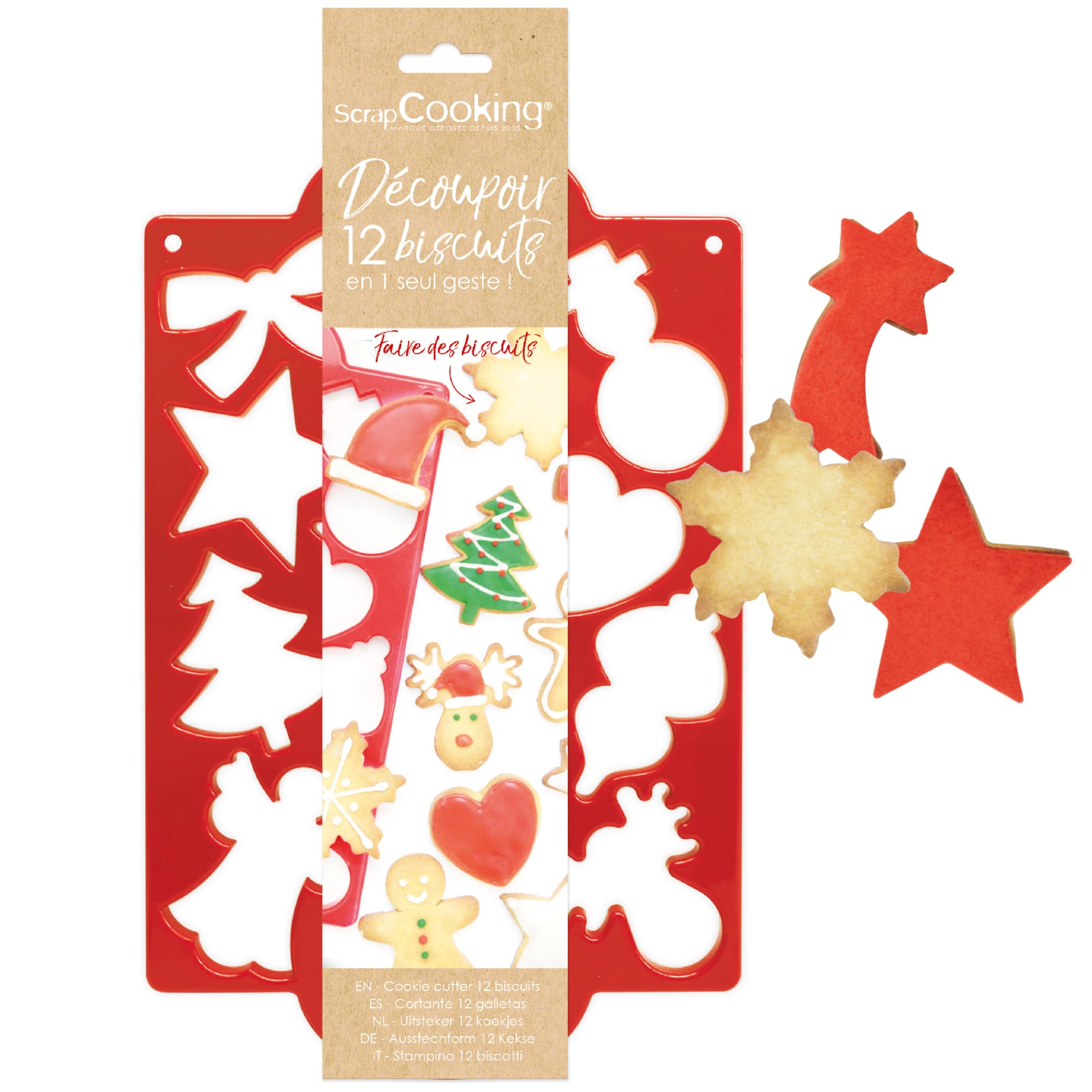 scrapcooking-moules-plaque-d-coupoir-biscuits-animaux-x15-vert image 3