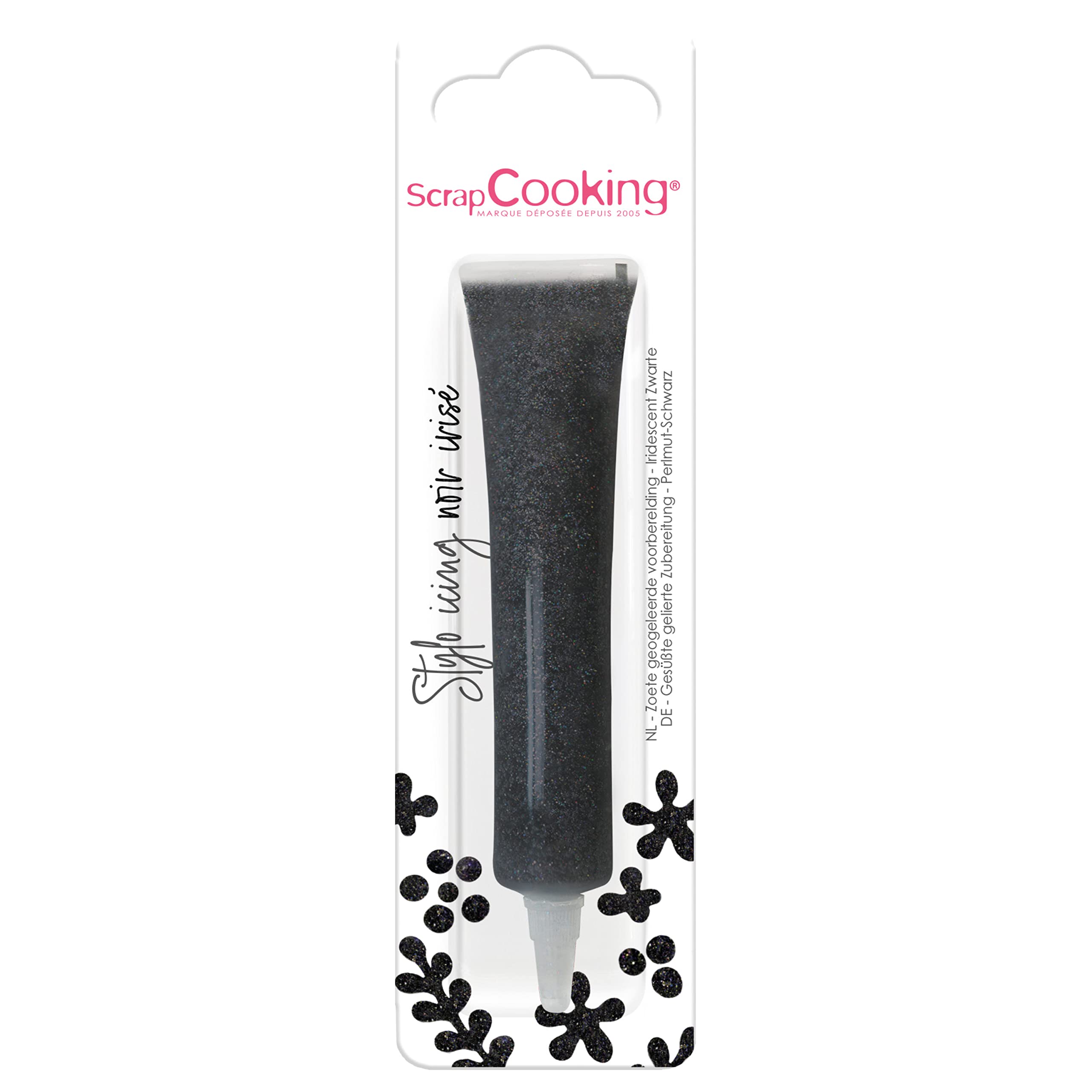 scrapcooking-stylo-gla-age-7067-noir-iris-26-g image 1