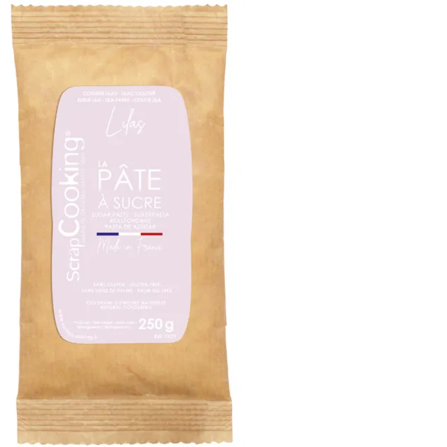 scrapcooking-p-tes-sucre-p-te-sucre-lilas-250-g-sans-gluten image 1
