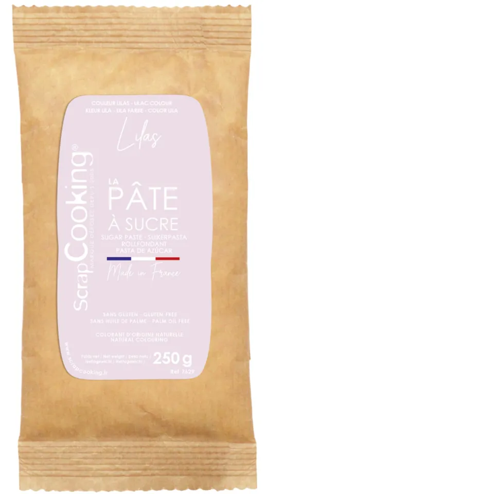 scrapcooking-p-tes-sucre-p-te-sucre-lilas-250-g-sans-gluten image 1