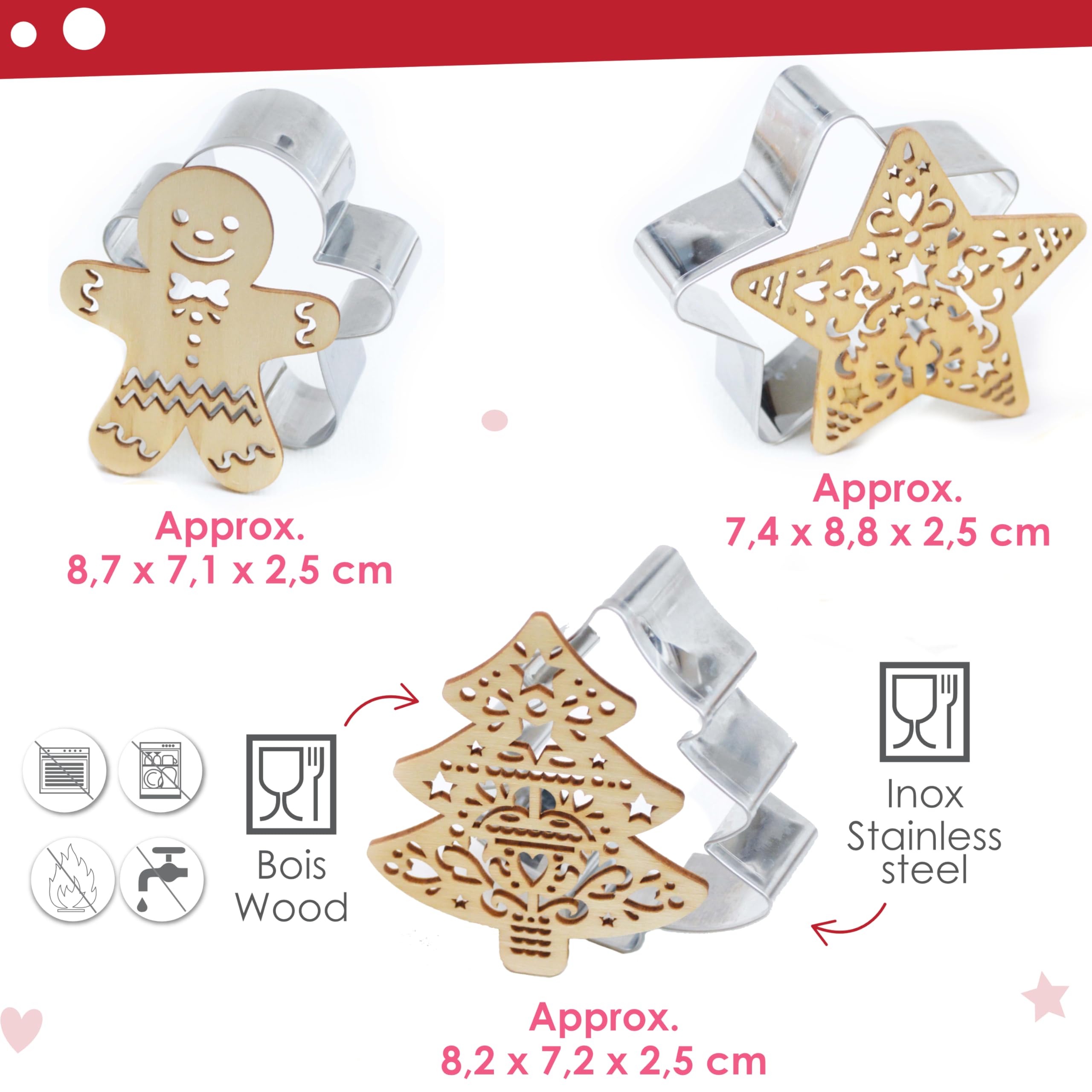 scrapcooking-2093-kit-biscuits-no-l-6-pi-ces-sapin image 6
