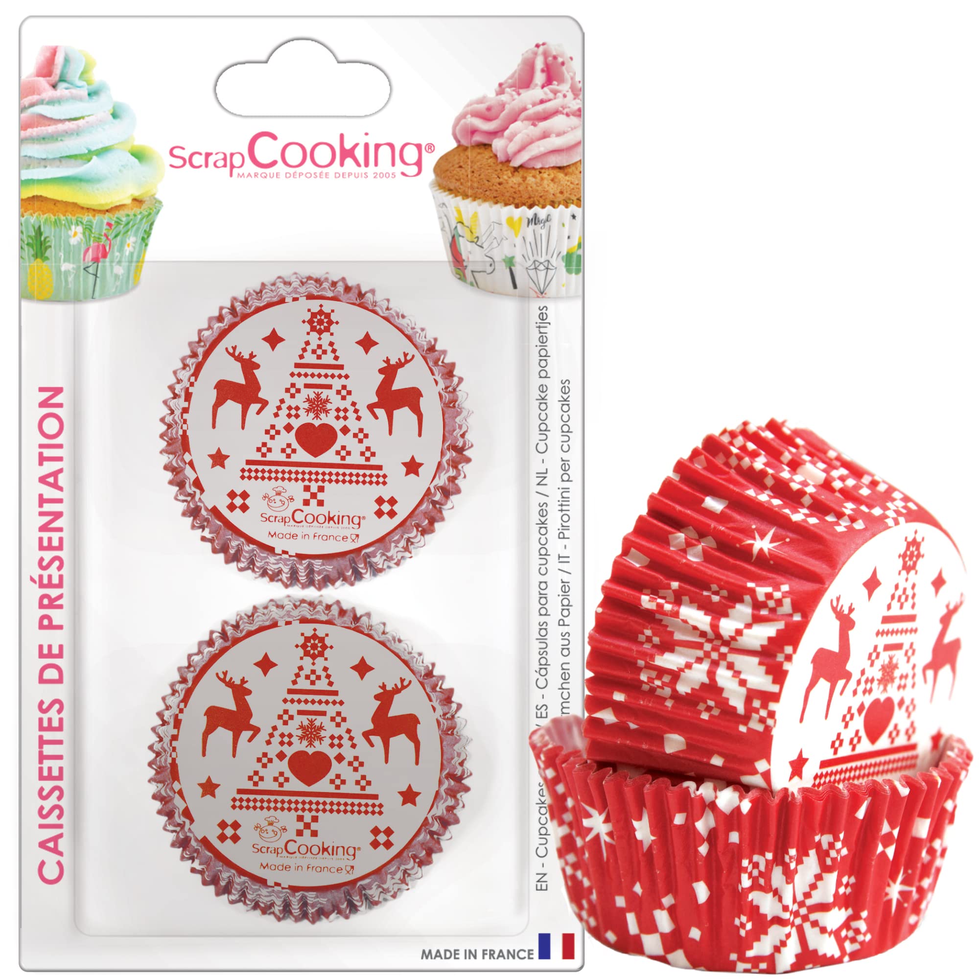 scrapcooking-mat-riel-36-caissettes-halloween-papier-lot image 7