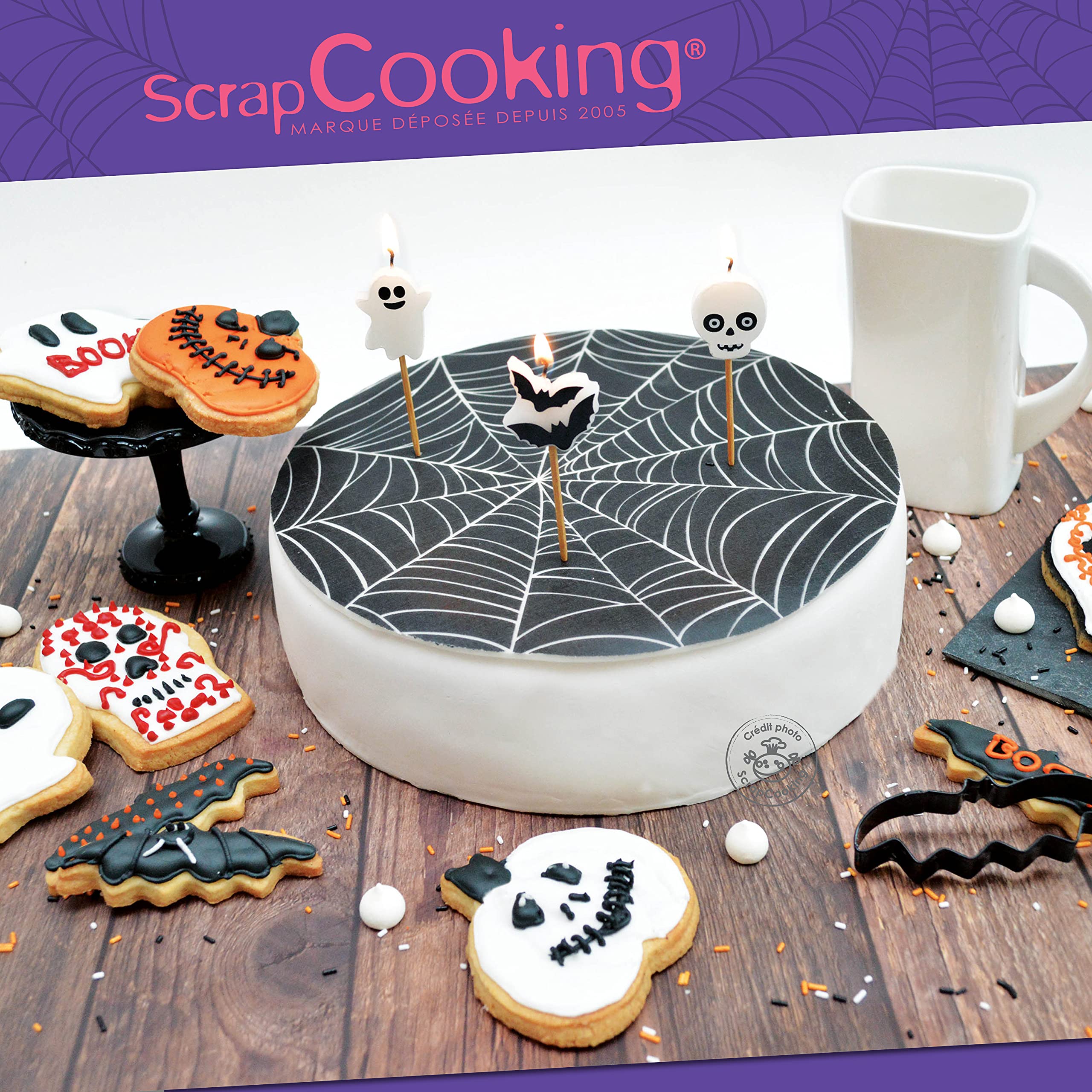 scrapcooking-d-corations-kit-8-bougies-halloween-5031 image 7