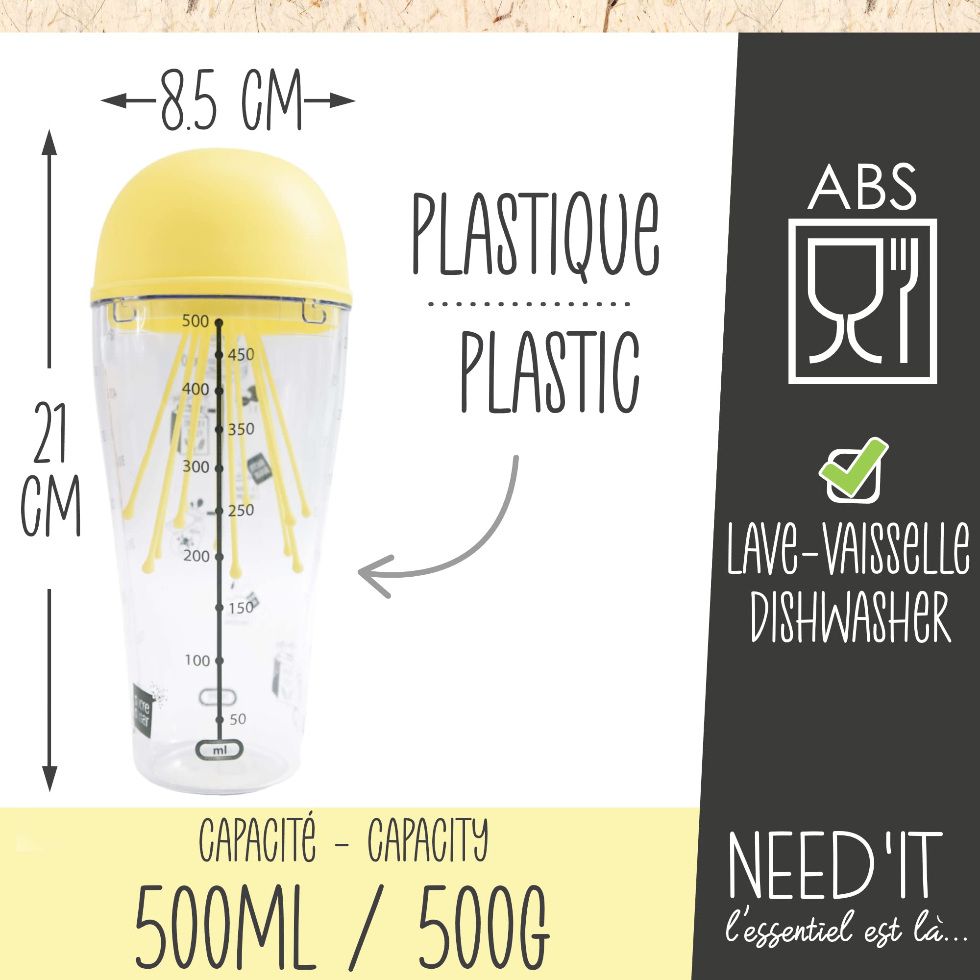 scrapcooking-mat-riel-shaker-need-it-5251-jaune-500-ml image 4