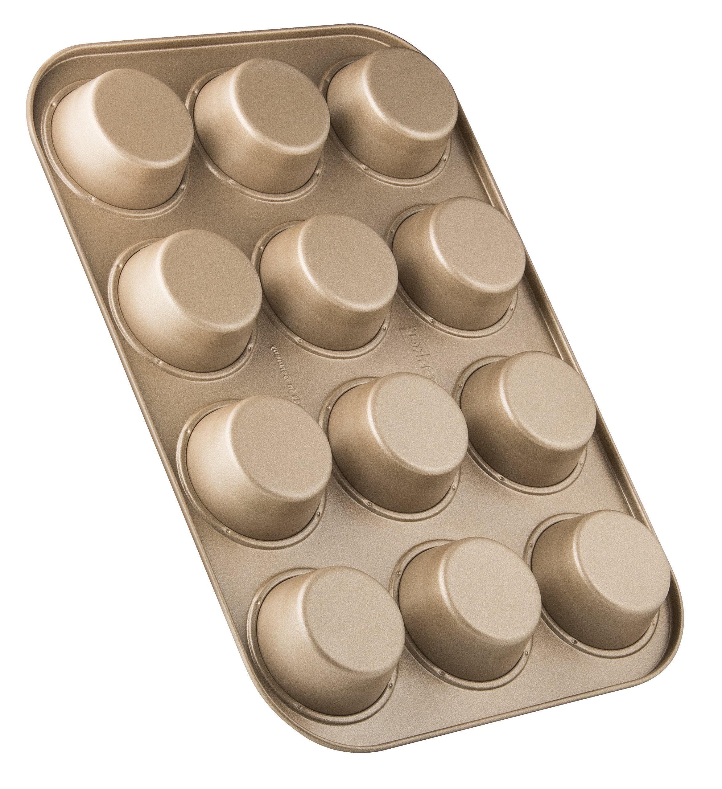 zenker-deluxe-moule-muffins-12-acier-dor-antiadh-sif image 3