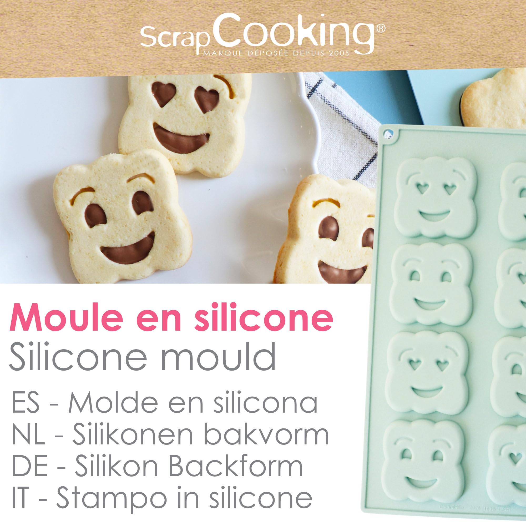 scrapcooking-moules-3186-moule-silicone-biscuits-8-formes image 2
