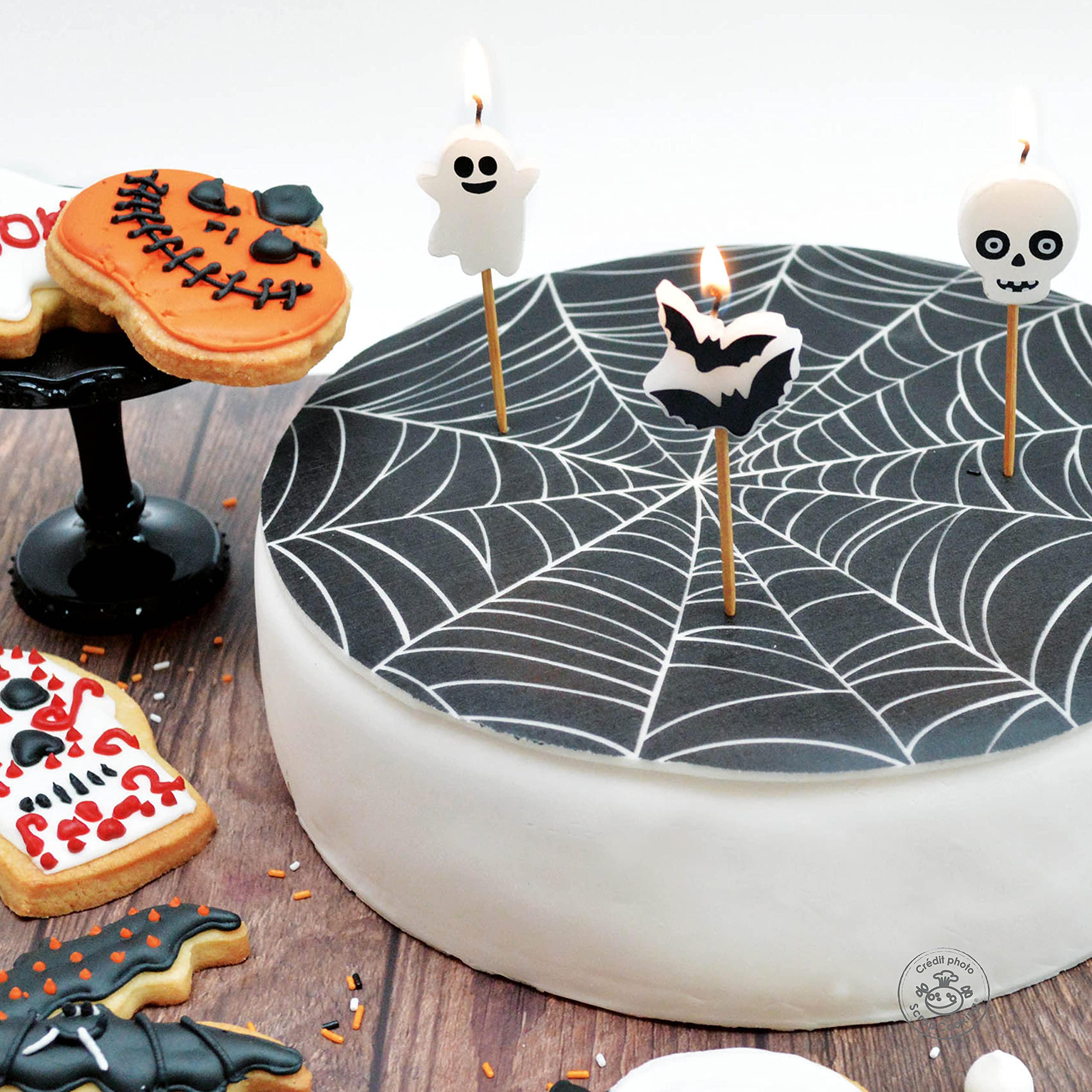 scrapcooking-d-corations-kit-8-bougies-halloween-5031 image 2