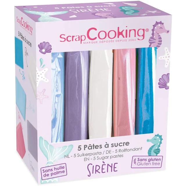 scrapcooking-p-tes-sucre-7259-sir-ne-5x80g-vanille image 1