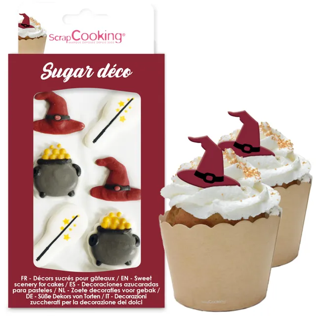 scrapcooking-d-corations-d-cosucres-sorcier-6981-6-pi-ces image 1