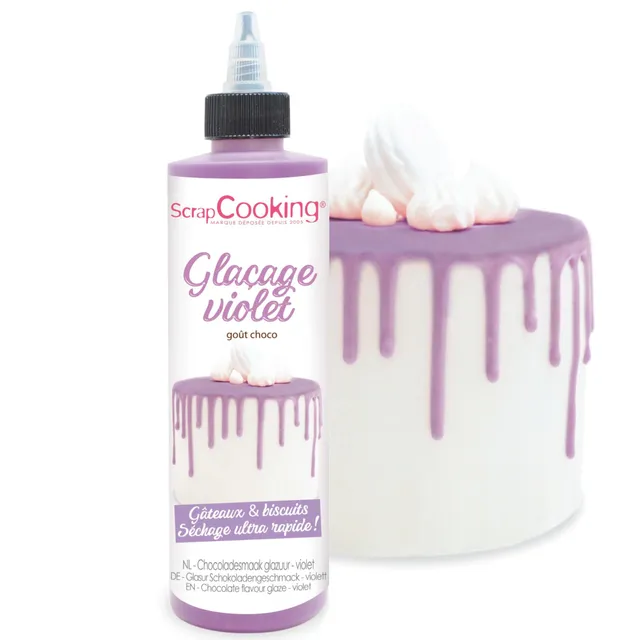 scrapcooking-ingr-dients-gla-age-violet-130g-chocolat image 1