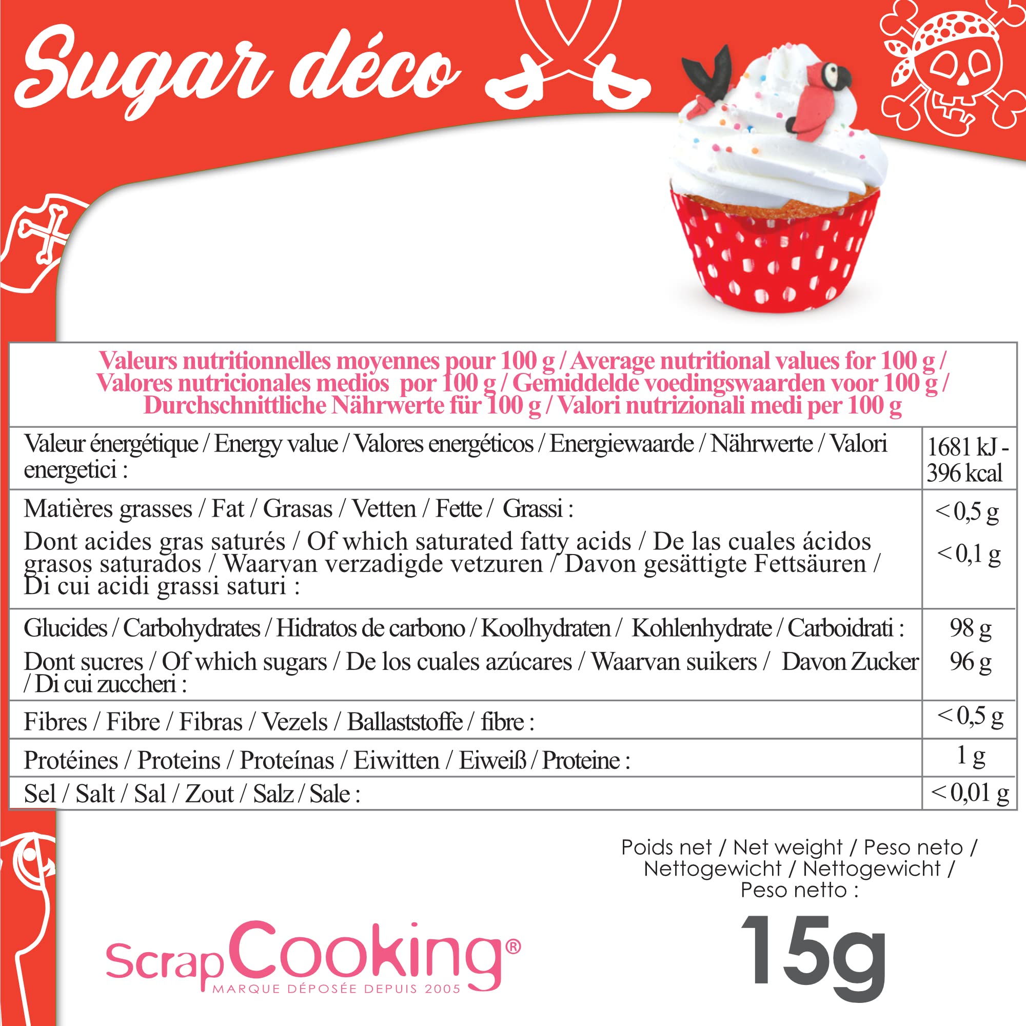 scrapcooking-d-corations-d-cosucres-pirate-comestibles-6-pi-ces image 5