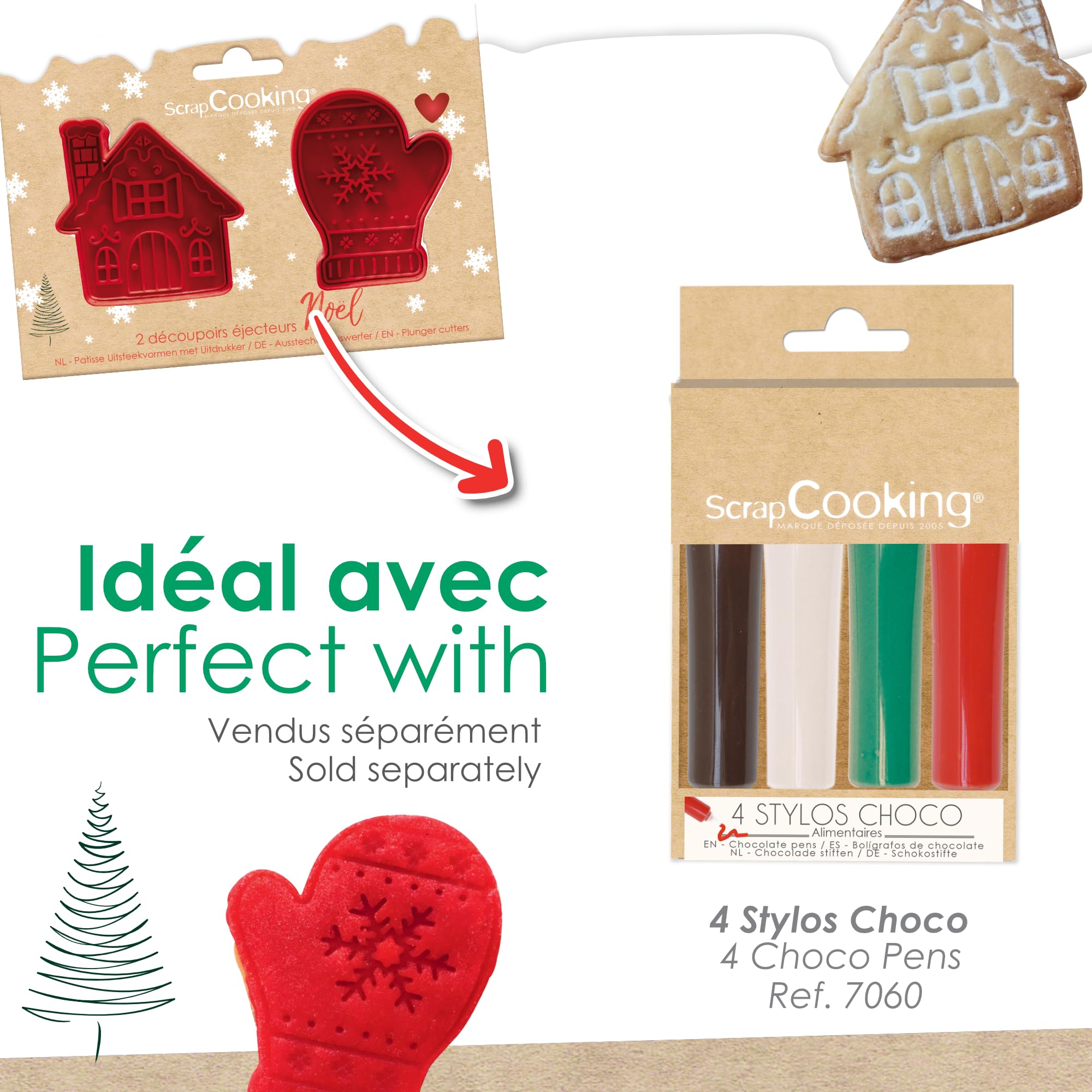 scrapcooking-emporte-pi-ces-2147-d-coupoirs-no-l-maison-moufle-x2 image 6