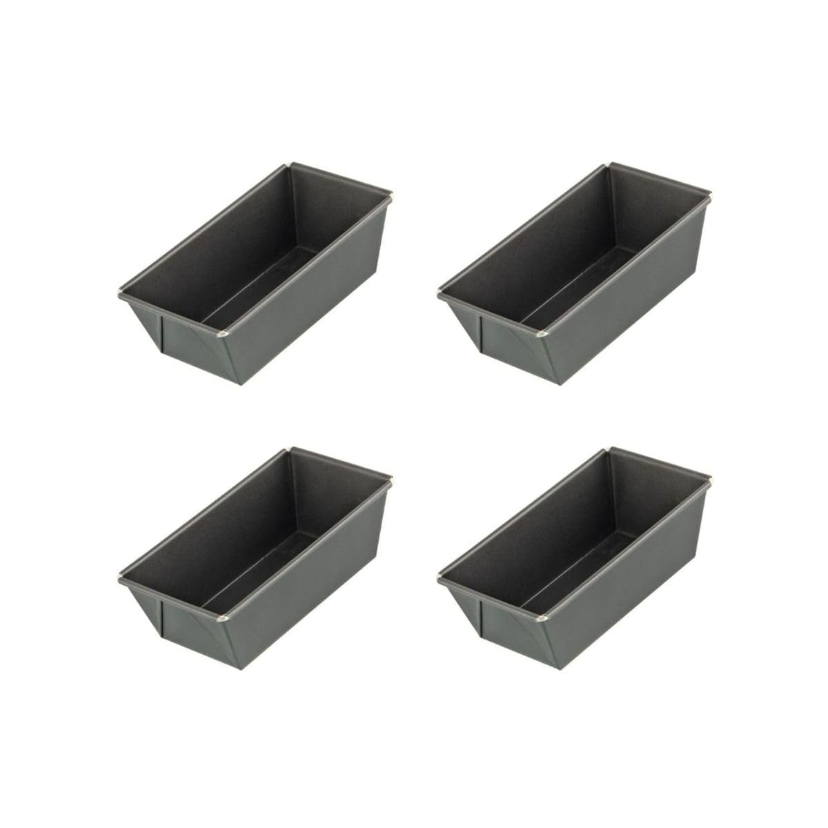 zenker-black-metallic-mini-moule-cake-16-cm-lot-4-antiadh-sif image 1