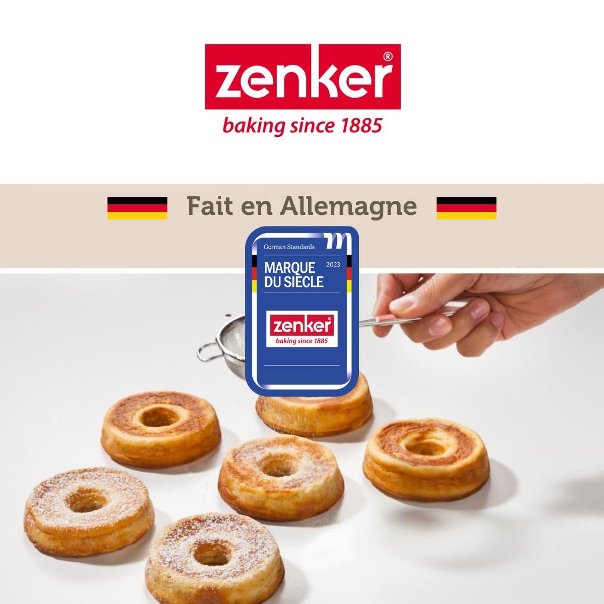 zenker-7426-moule-beignets-8-empreintes-acier-33-cm-noir image 7
