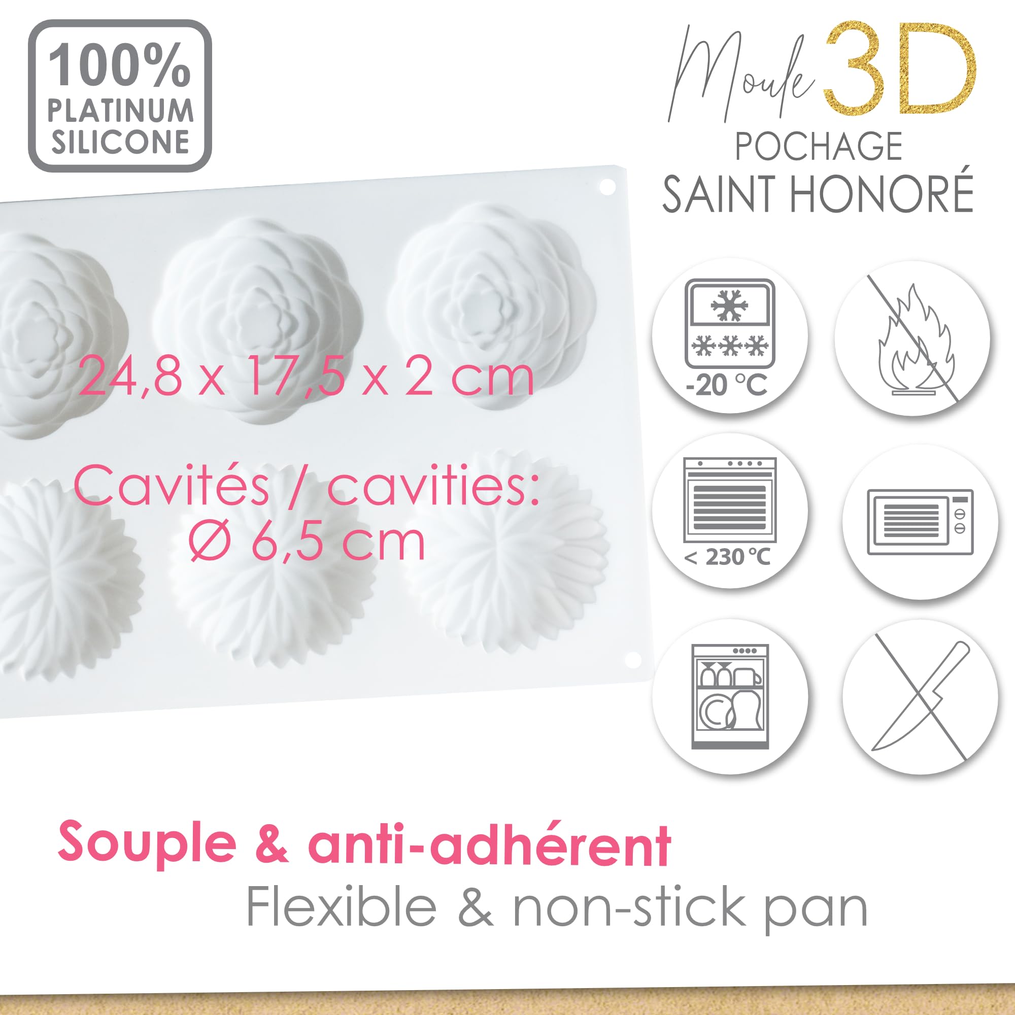 scrapcooking-moules-2897-saint-honor-silicone-6-tartelettes image 5