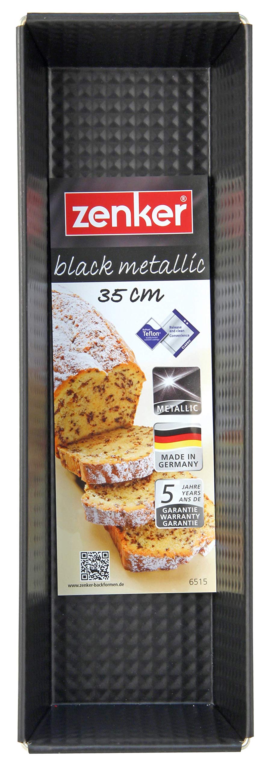 zenker-black-metallic-6515-moule-cake-35-5-cm-acier image 5