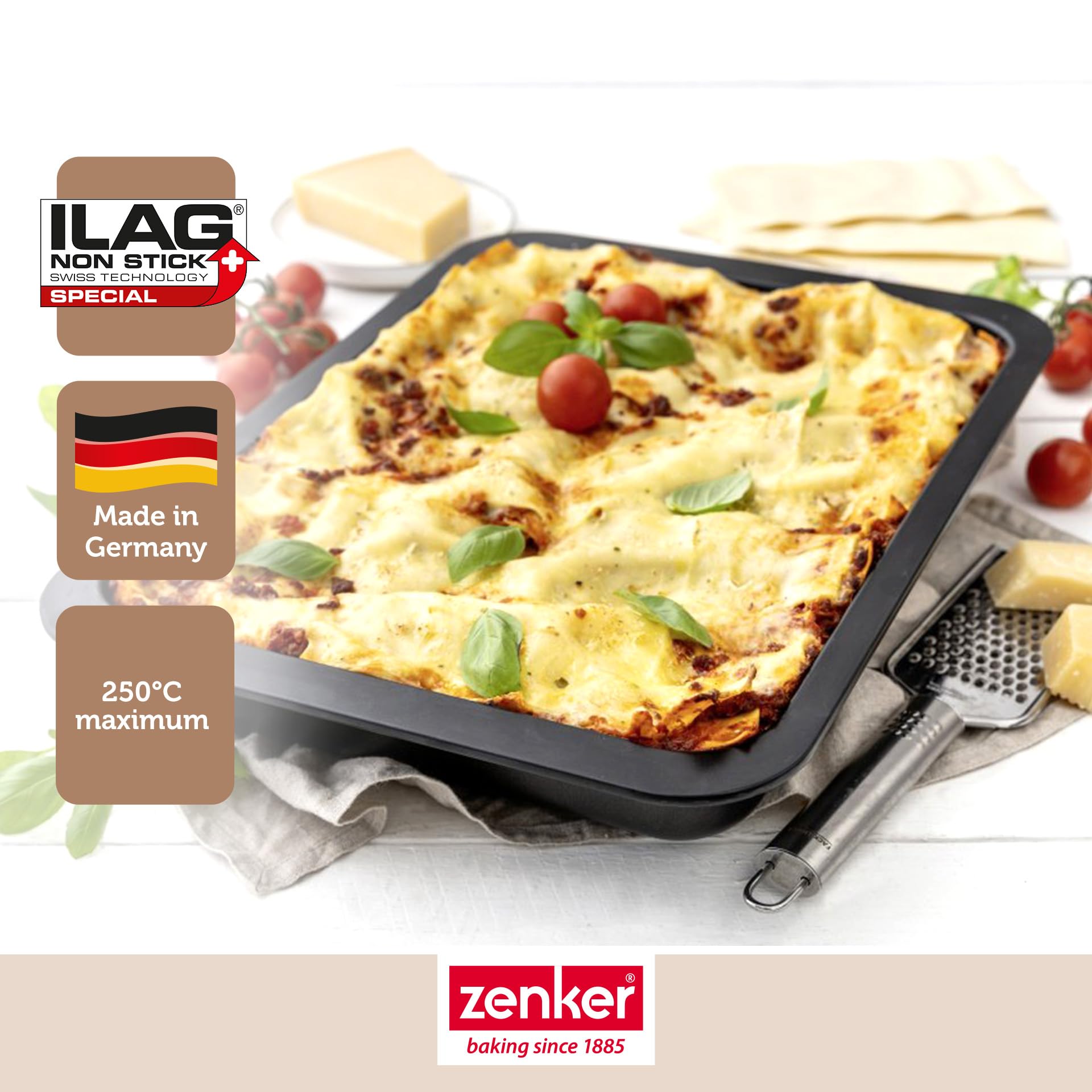zenker-special-cooking-7503-plat-lasagne-inox-36x27-cm image 4