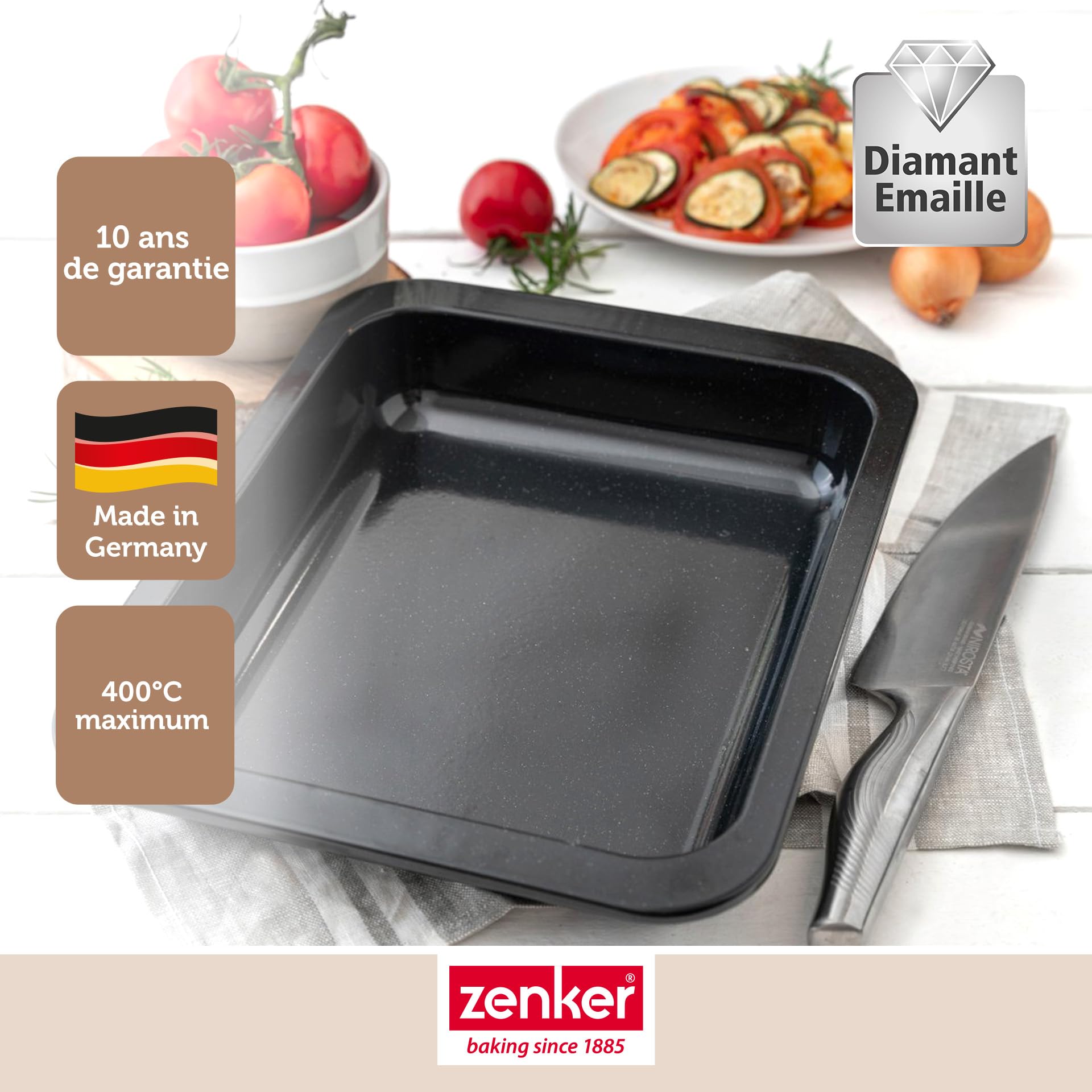 zenker-special-cooking-9933750-lot-2-plats-four-acier-maill image 2