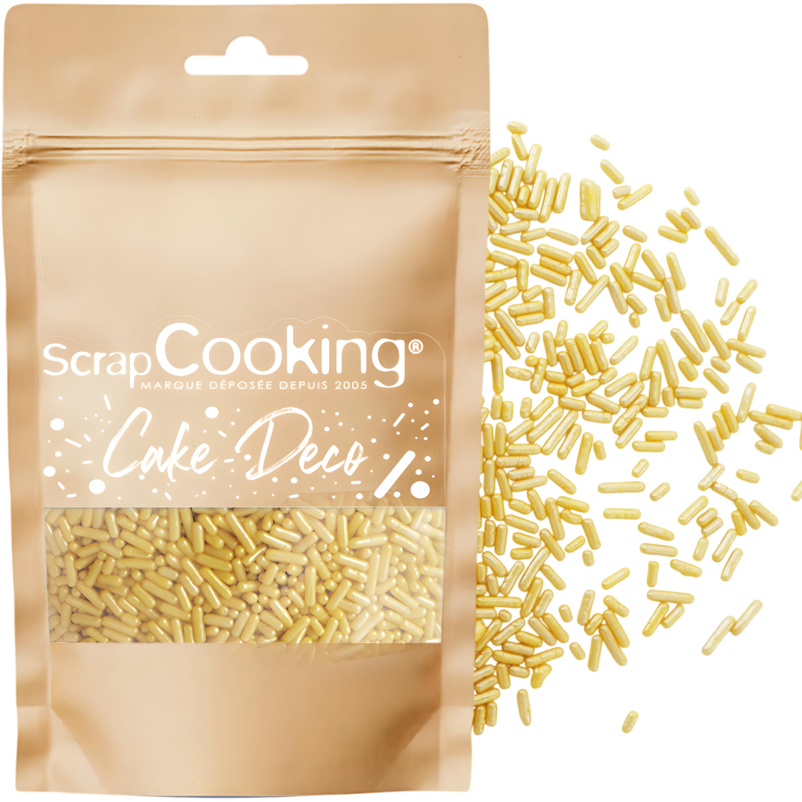 scrapcooking-d-corations-vermicelles-dor-s-d-co-g-teau-60-g image 1