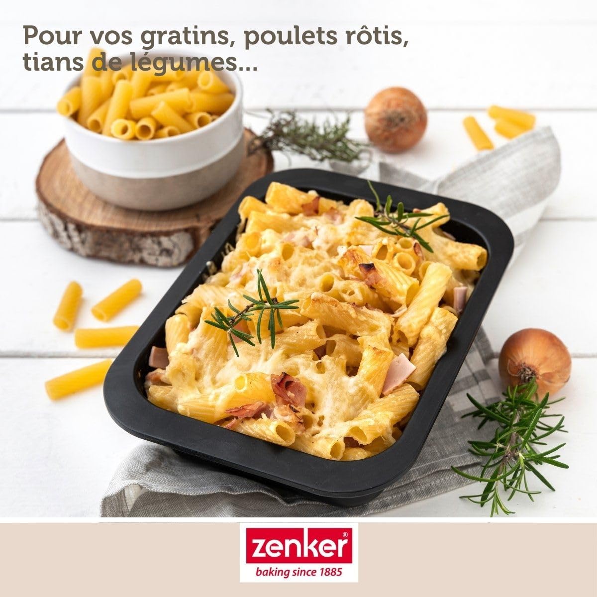 zenker-special-cooking-moule-four-rectangulaire-24-cm-antiadh-sif image 5
