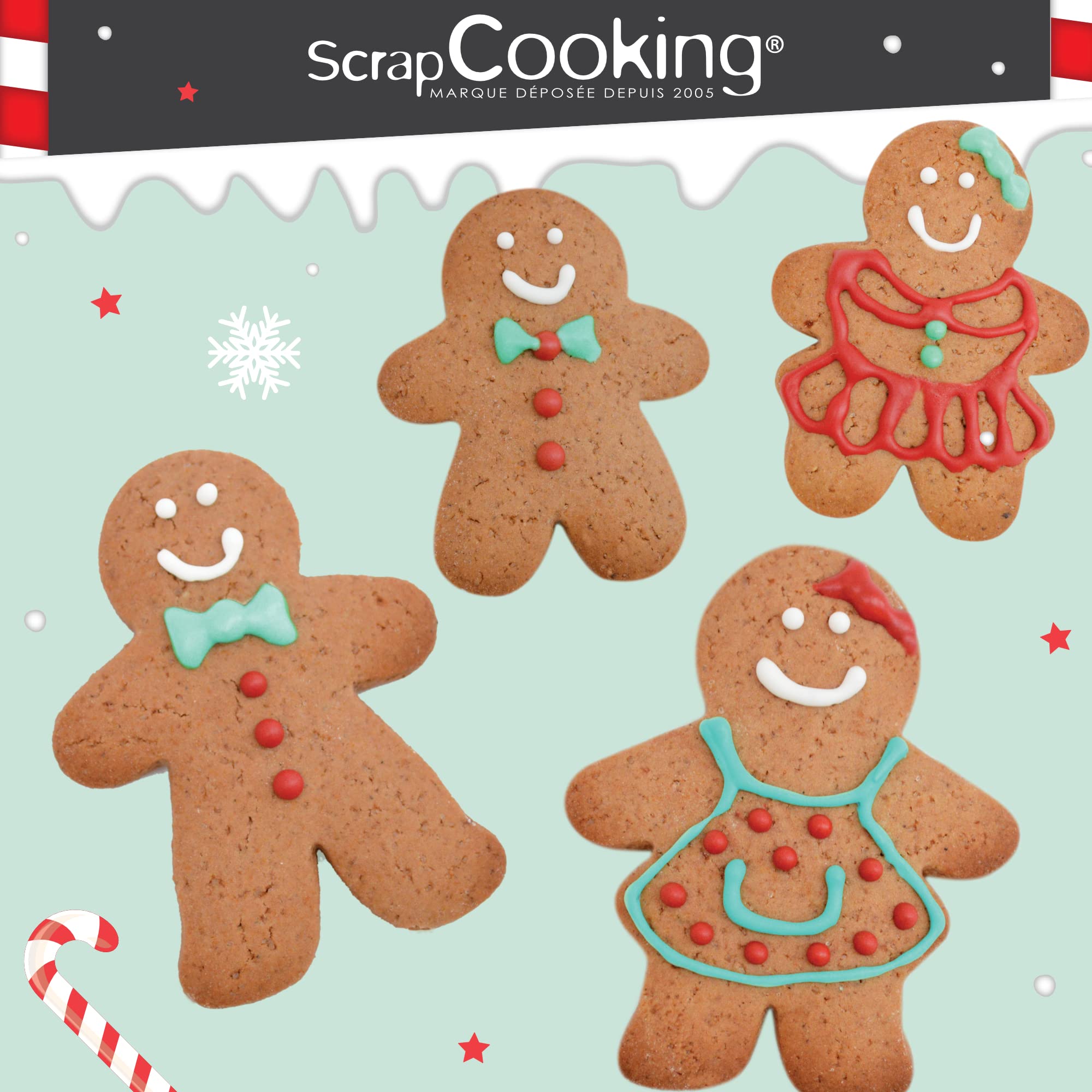 scrapcooking-emporte-pi-ces-pain-d-pices-inox-lot-de-4 image 6