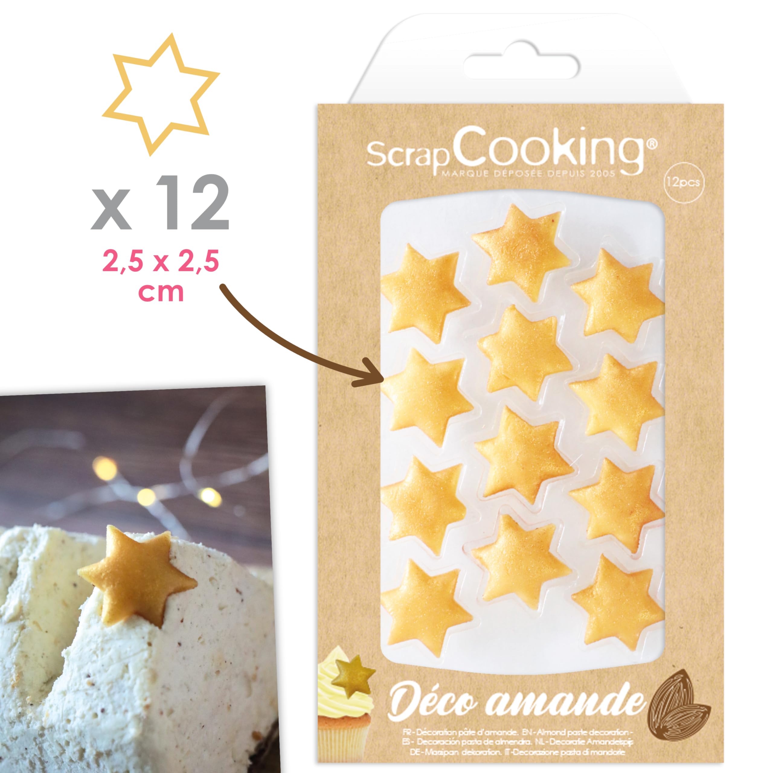 scrapcooking-7605-toiles-dor-es-p-te-d-amande-x12-or image 3
