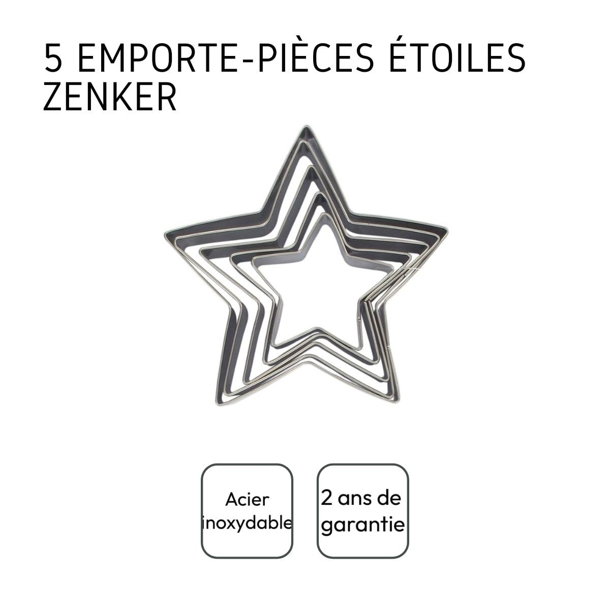 zenker-sparkling-christmas-44813-emporte-pi-ces-toile-inox-5-pcs image 4