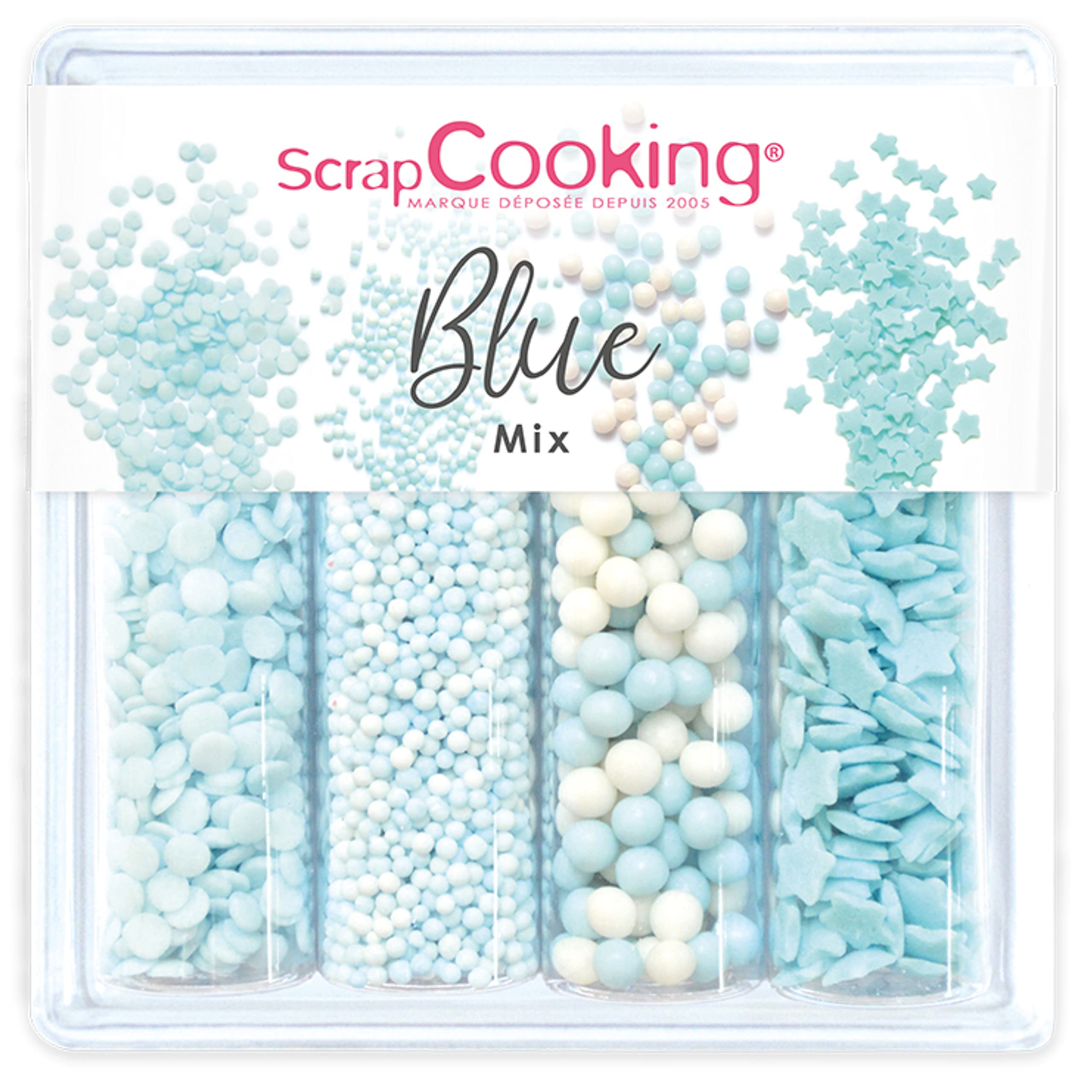 scrapcooking-d-corations-7510-d-cors-sucr-s-blue-mix-64g image 1