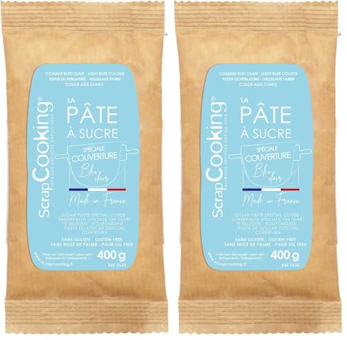 scrapcooking-p-te-sucre-bleu-clair-400-g-7633 image 4