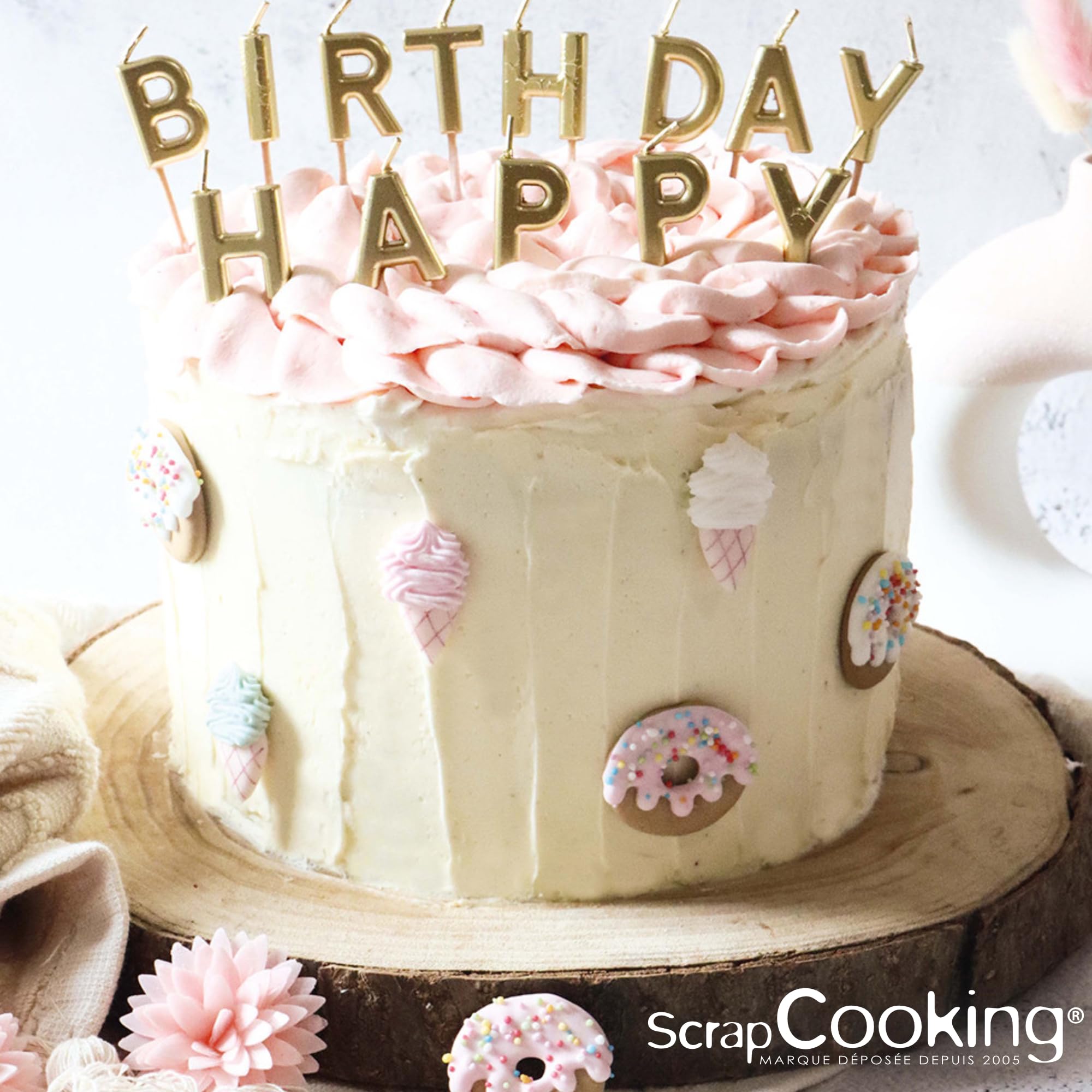 scrapcooking-d-corations-d-cosucres-donuts-glaces-7-pi-ces image 4