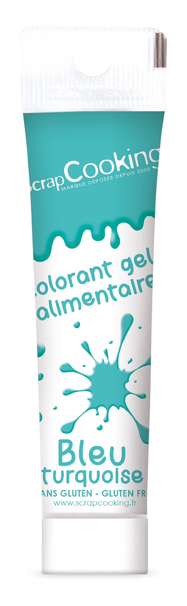 scrapcooking-colorants-7137-colorant-gel-bleu-turquoise-20g image 1