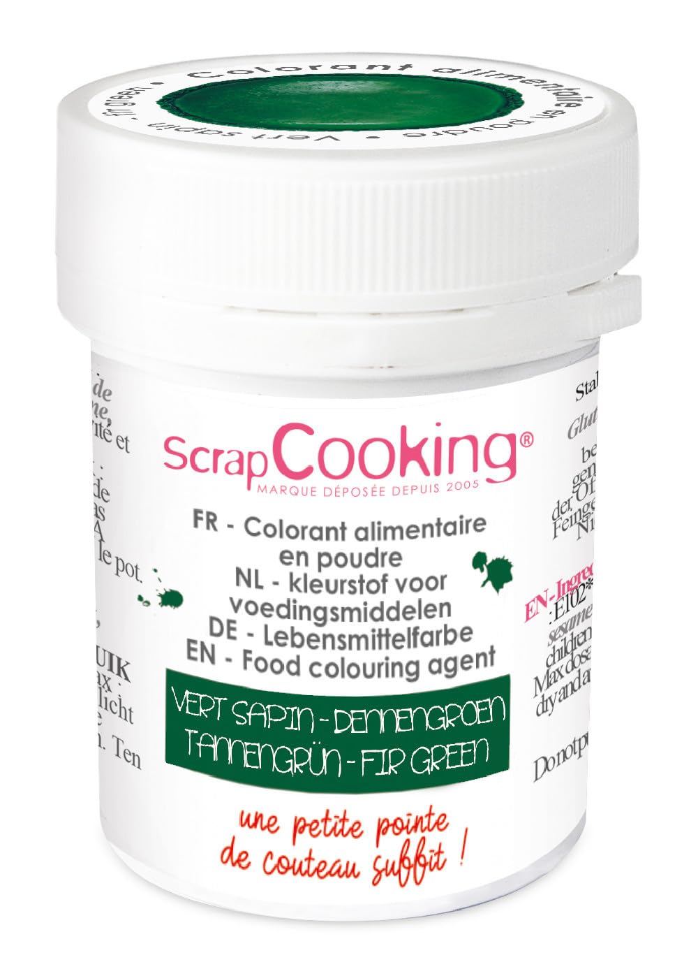 scrapcooking-colorants-4048-colorant-poudre-vert-sapin-5g image 1